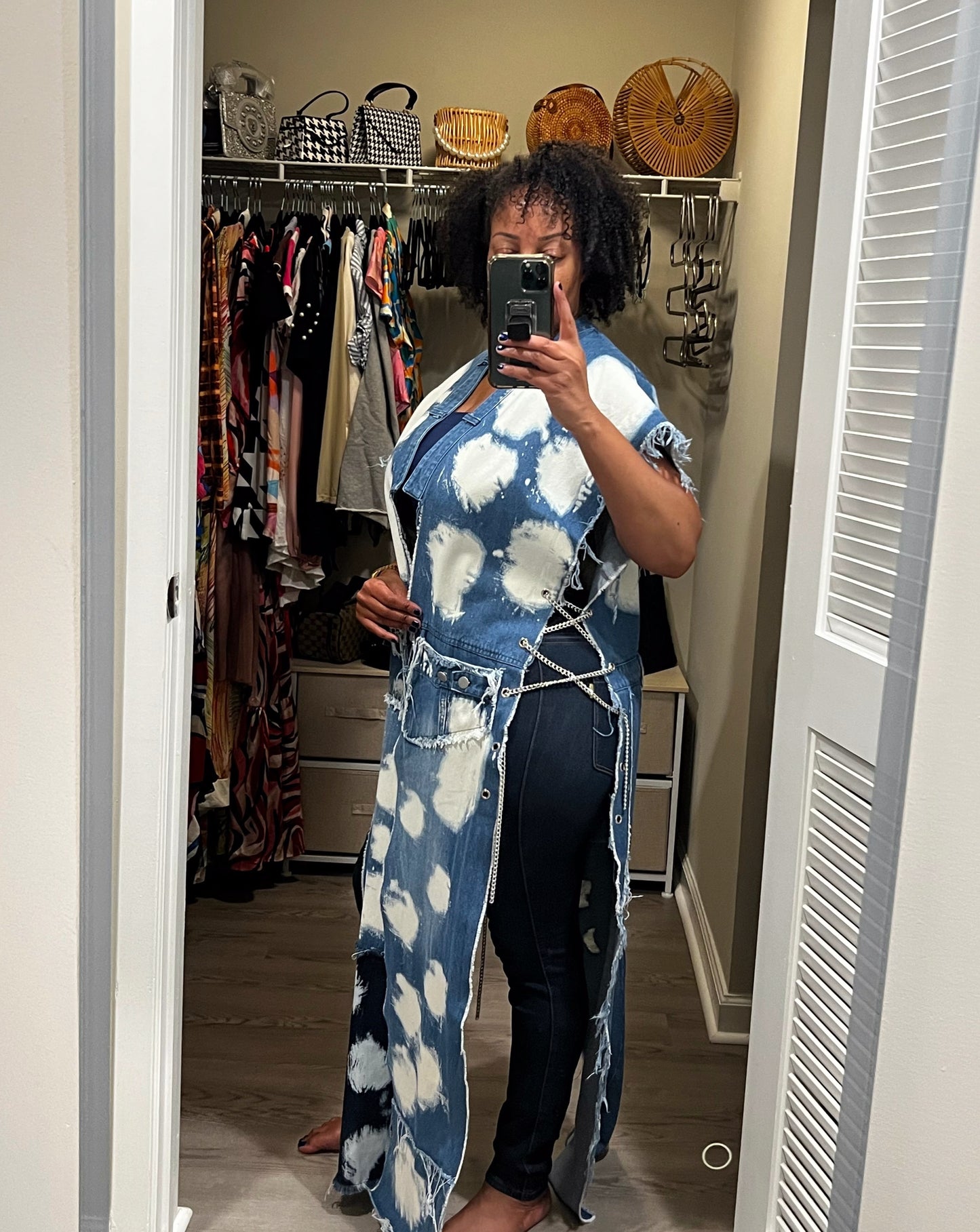 InVest In Me Denim Vest