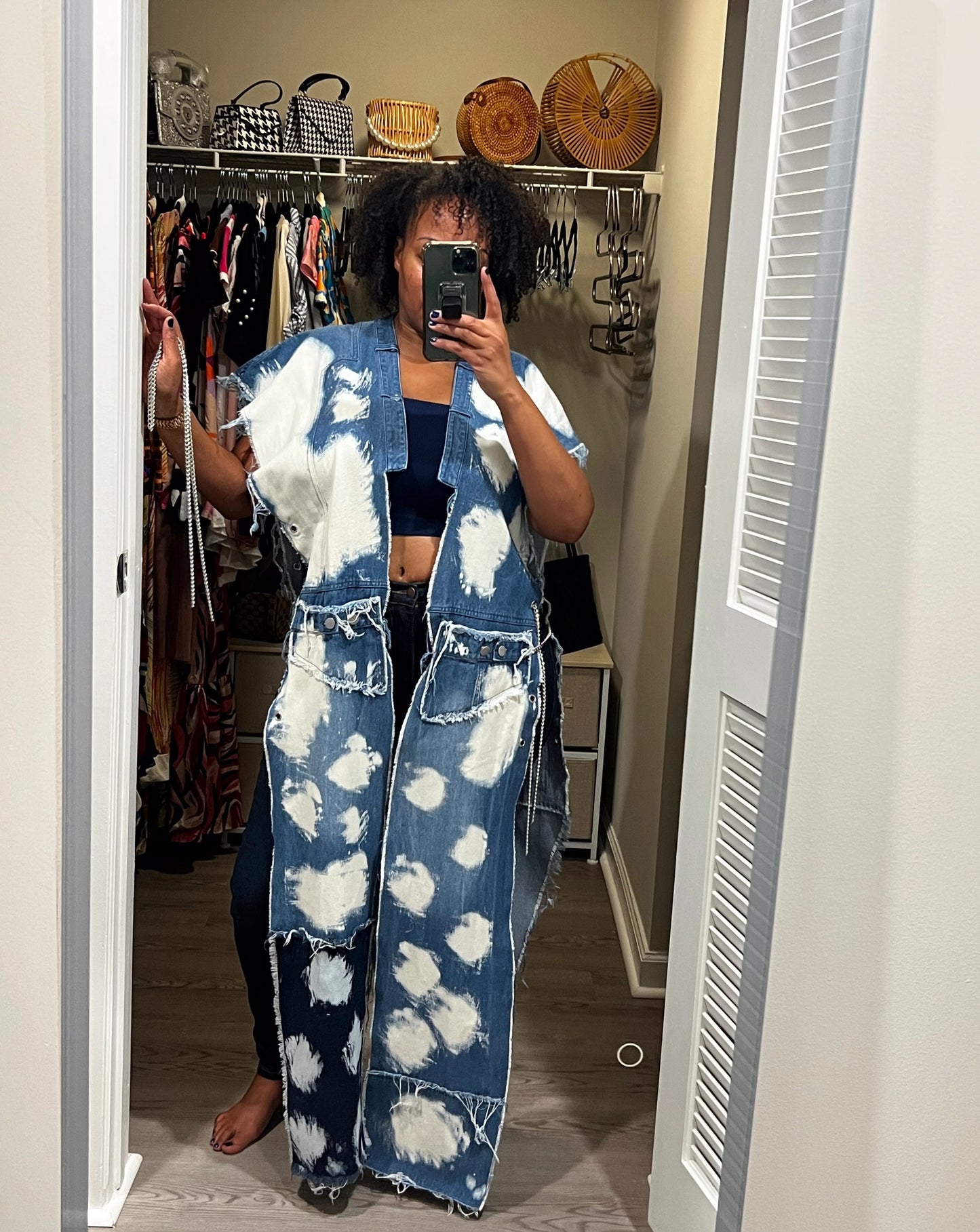 InVest In Me Denim Vest
