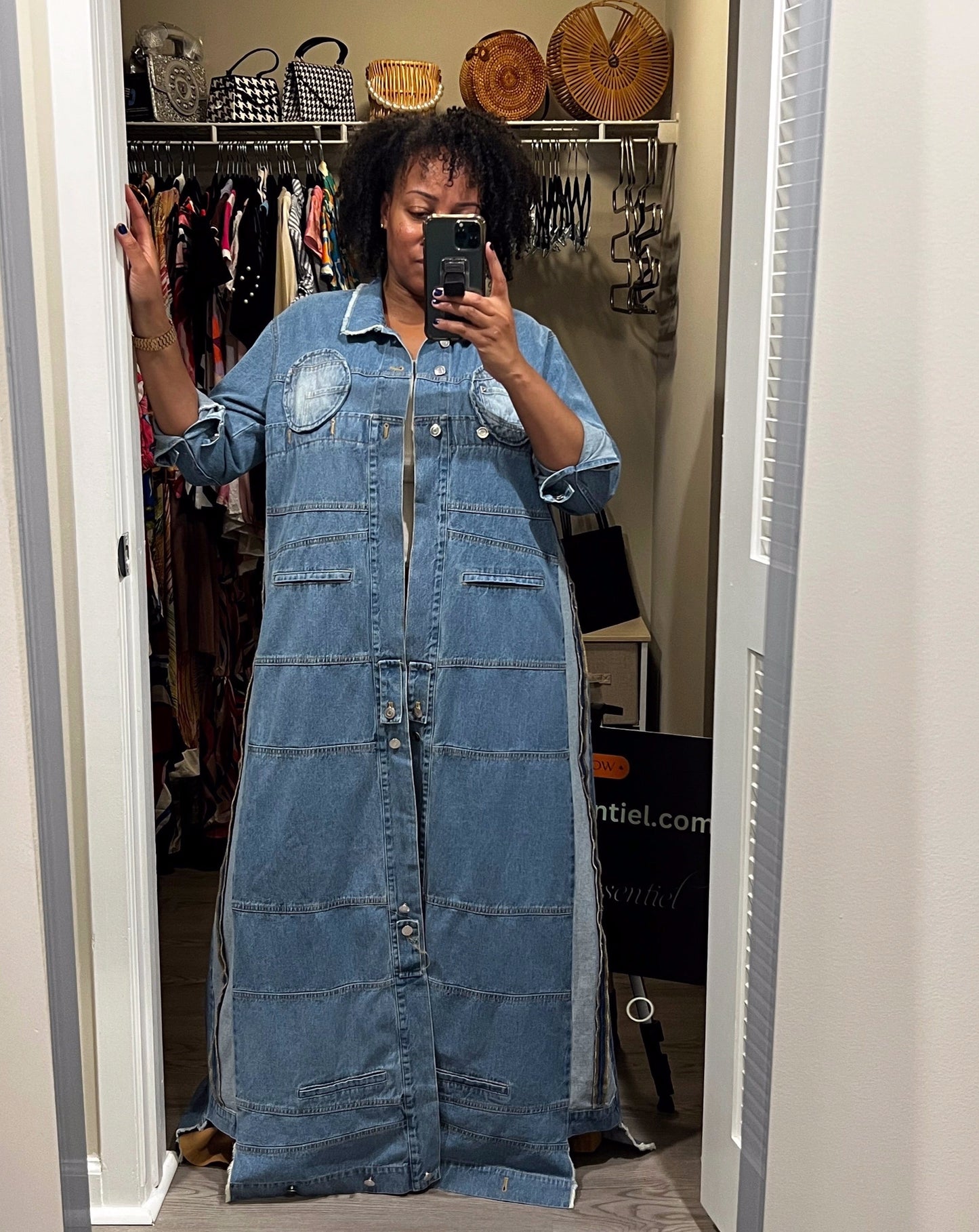 Denim Wars Long Denim Jacket