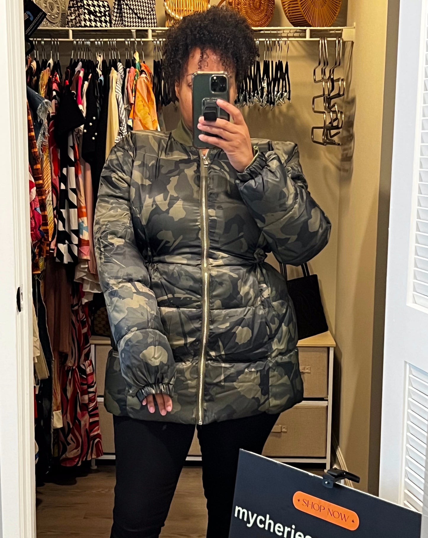 Coated In Camo Jacket