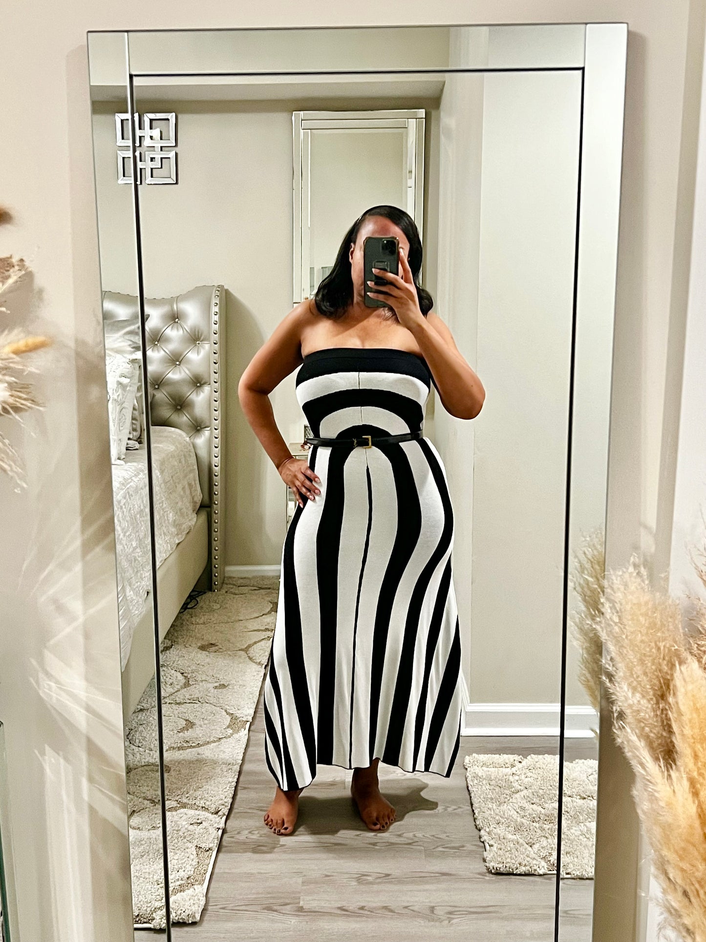 I Draw The Line Skirt Set