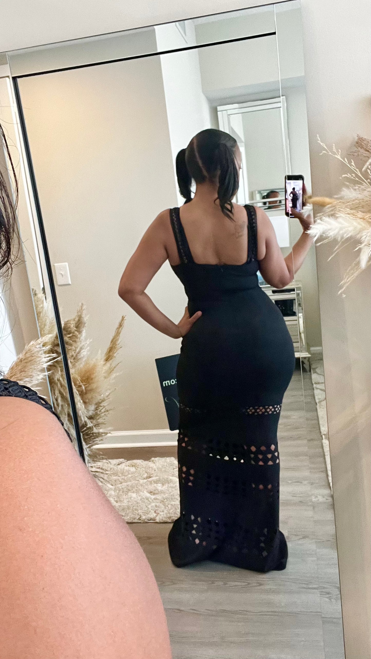 Cut It Out Maxi Dress