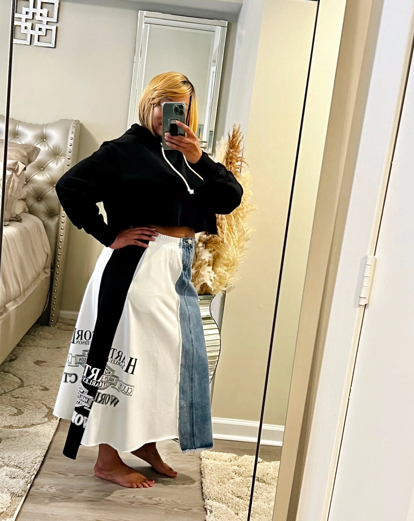 Biker Babe Denim Skirt S-3X! * NO RESTOCKS!!!*