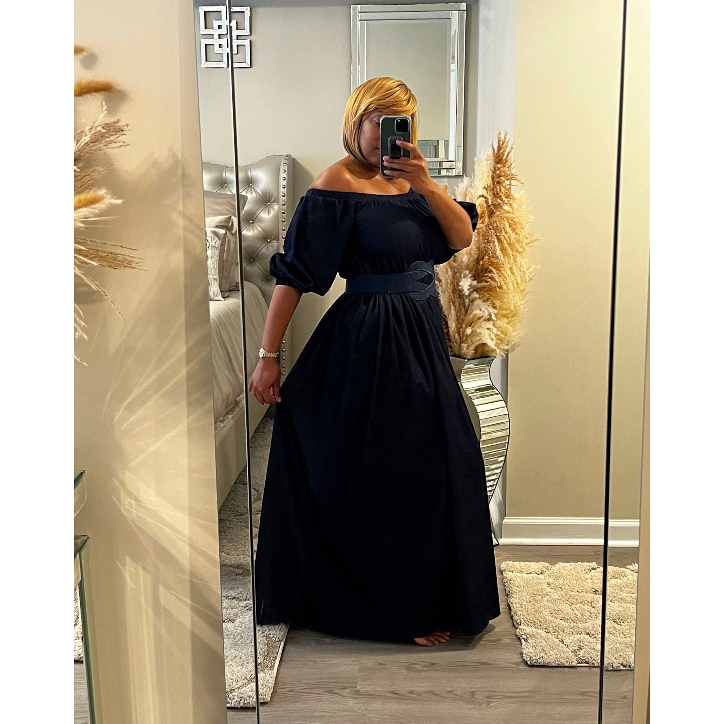 Maxed Out Denim Maxi Dress