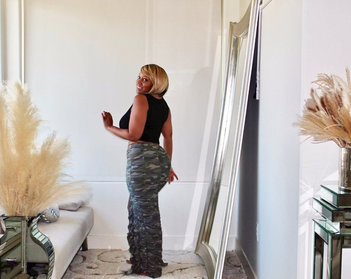 Sexy Sargeant Skirt Set