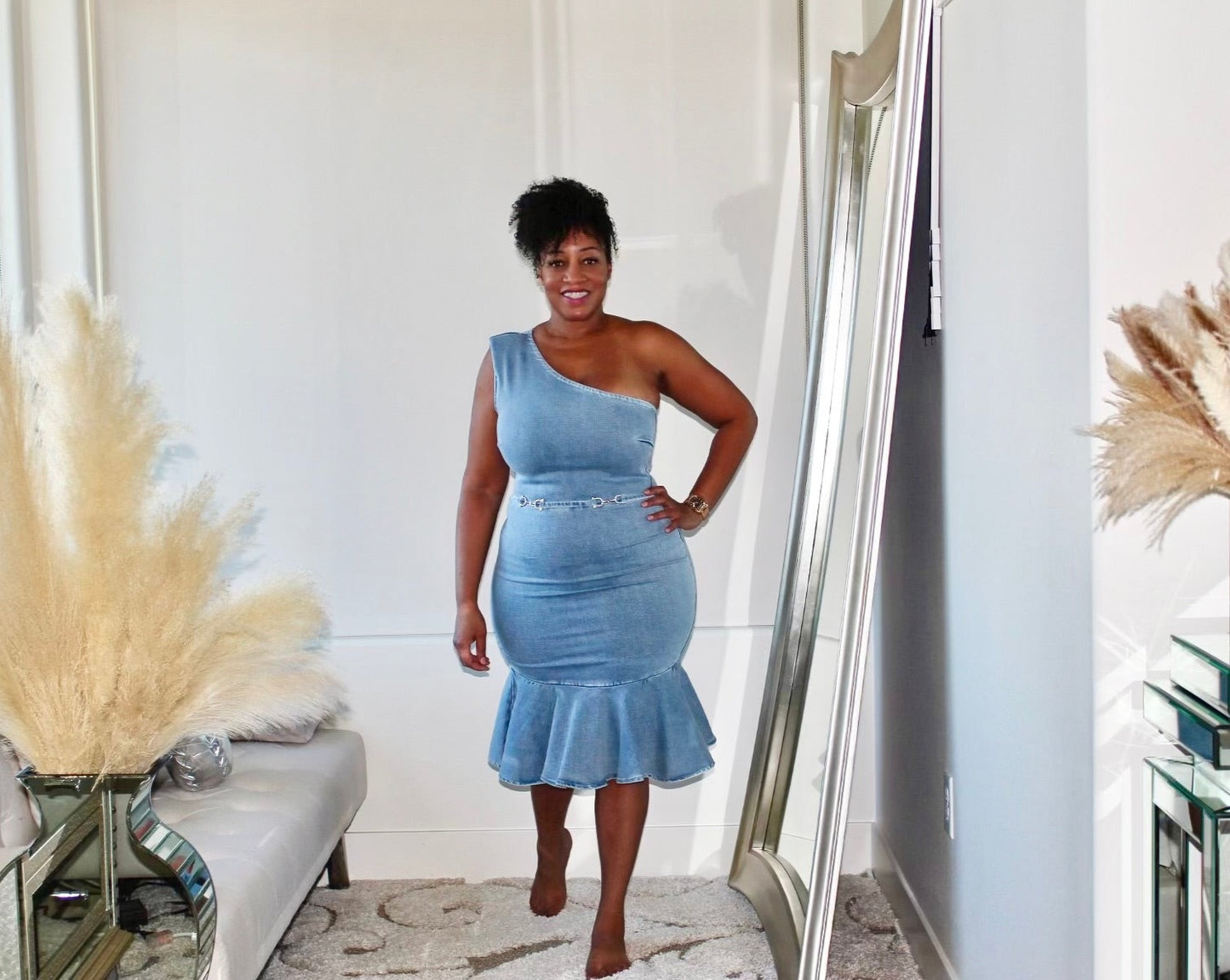 Darling Babe Denim Dress