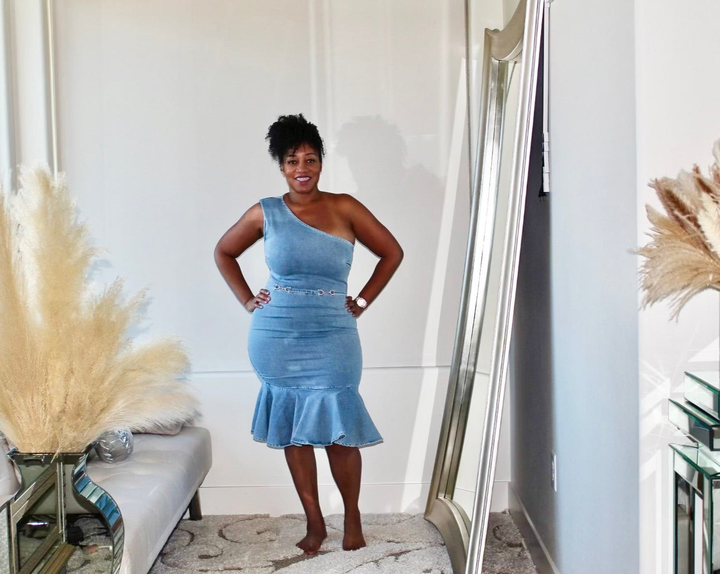 Darling Babe Denim Dress