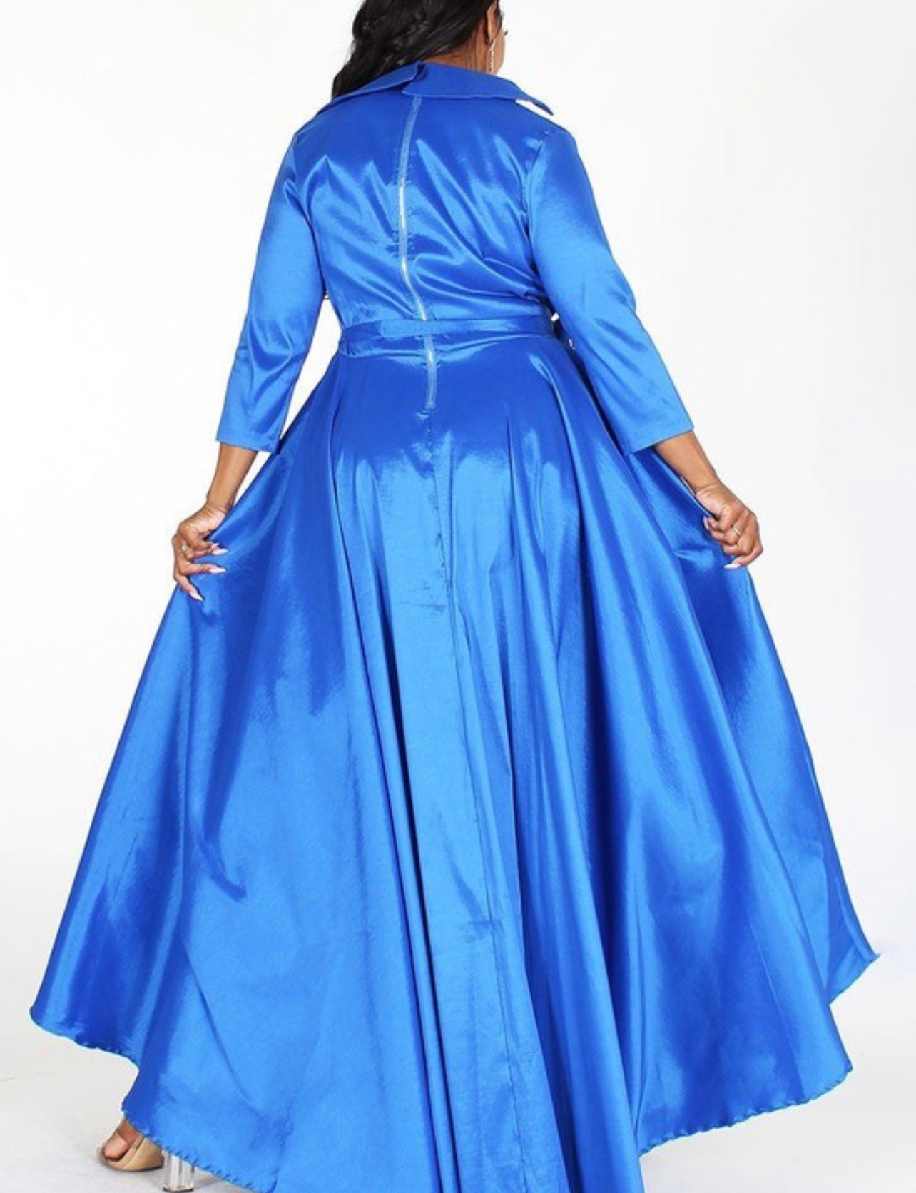 Extravaganza Taffeta Gown