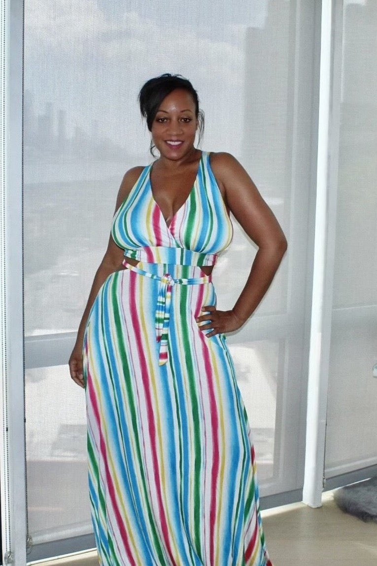 Taste The Rainbow Maxi Dress