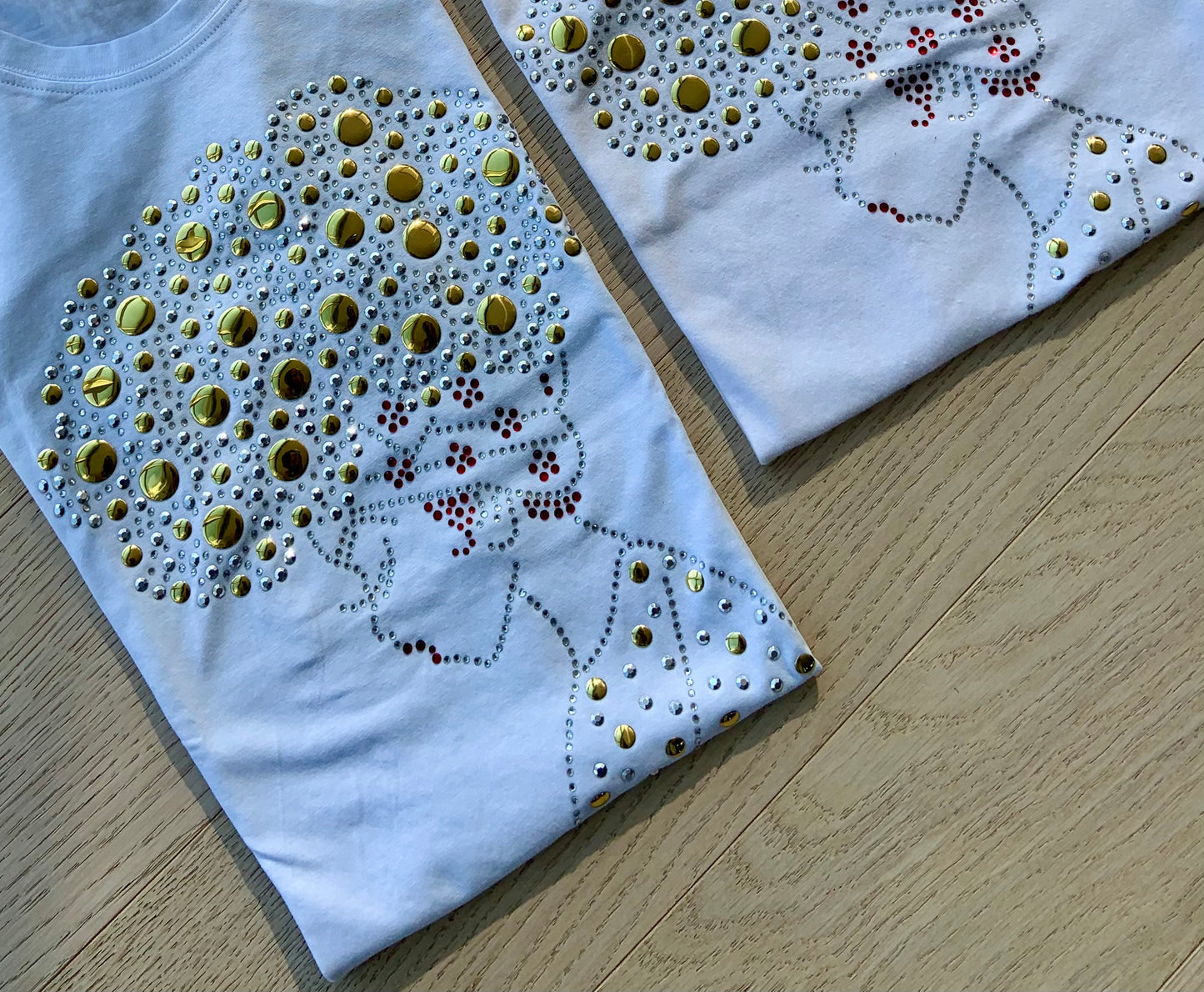 Afro Queen Studded Tee