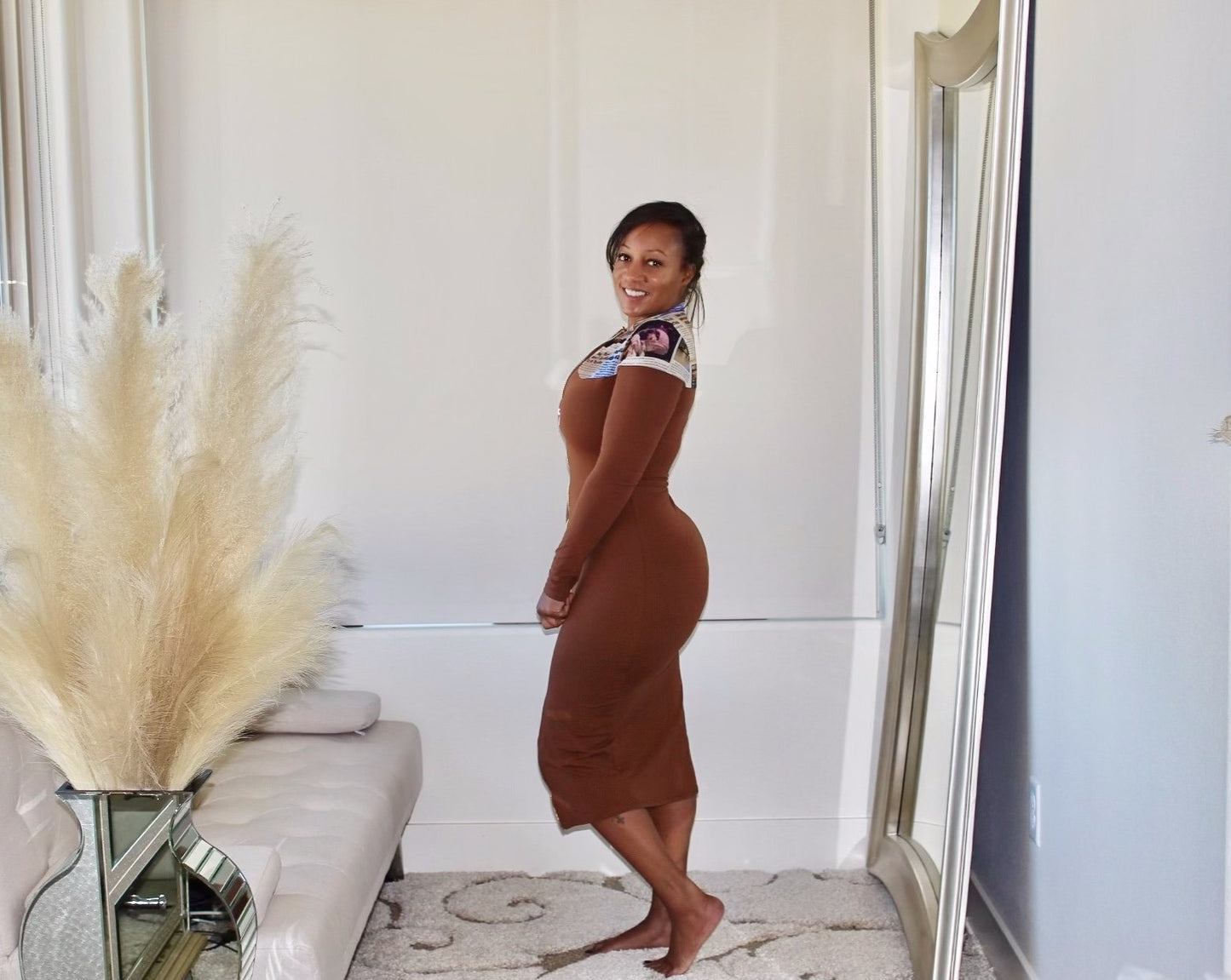 Shante 2 Way Midi Dress