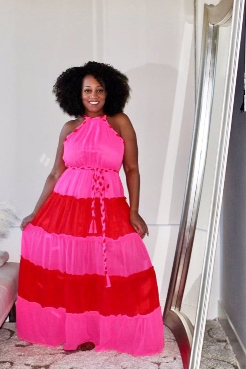 strawberry maxi dress Strawberry Picking Maxi Dress