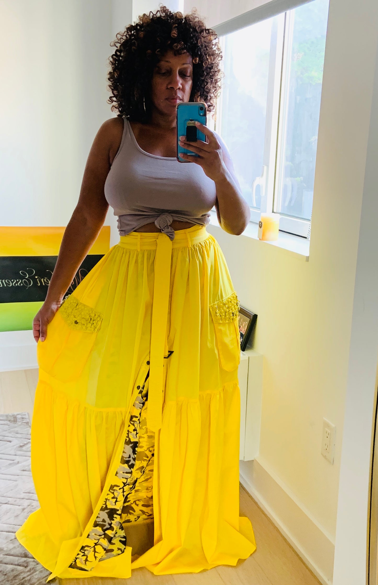 A Crinkle In Time Maxi Skirt (3 Colors)