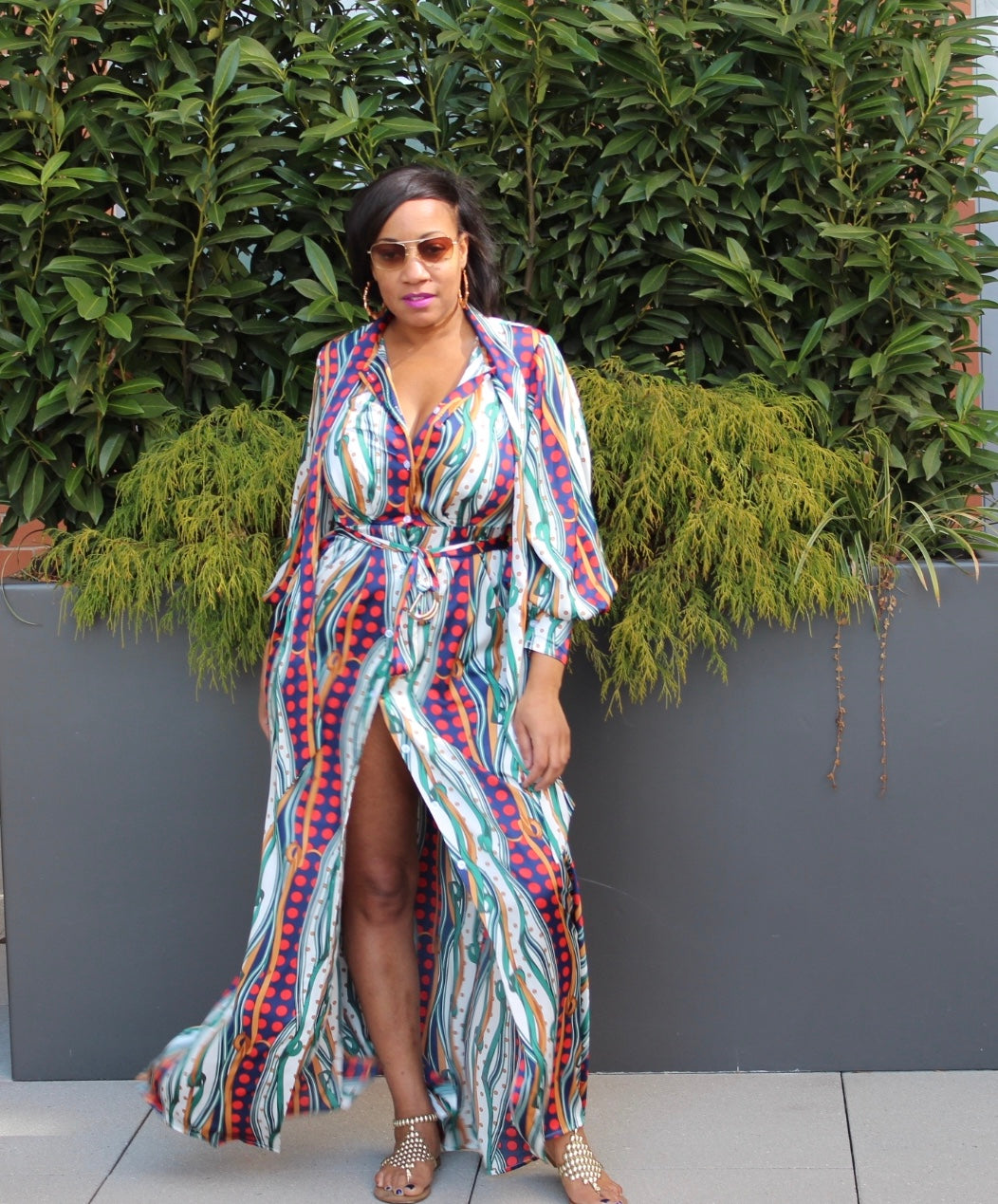 Vibrant Thang Maxi Dress