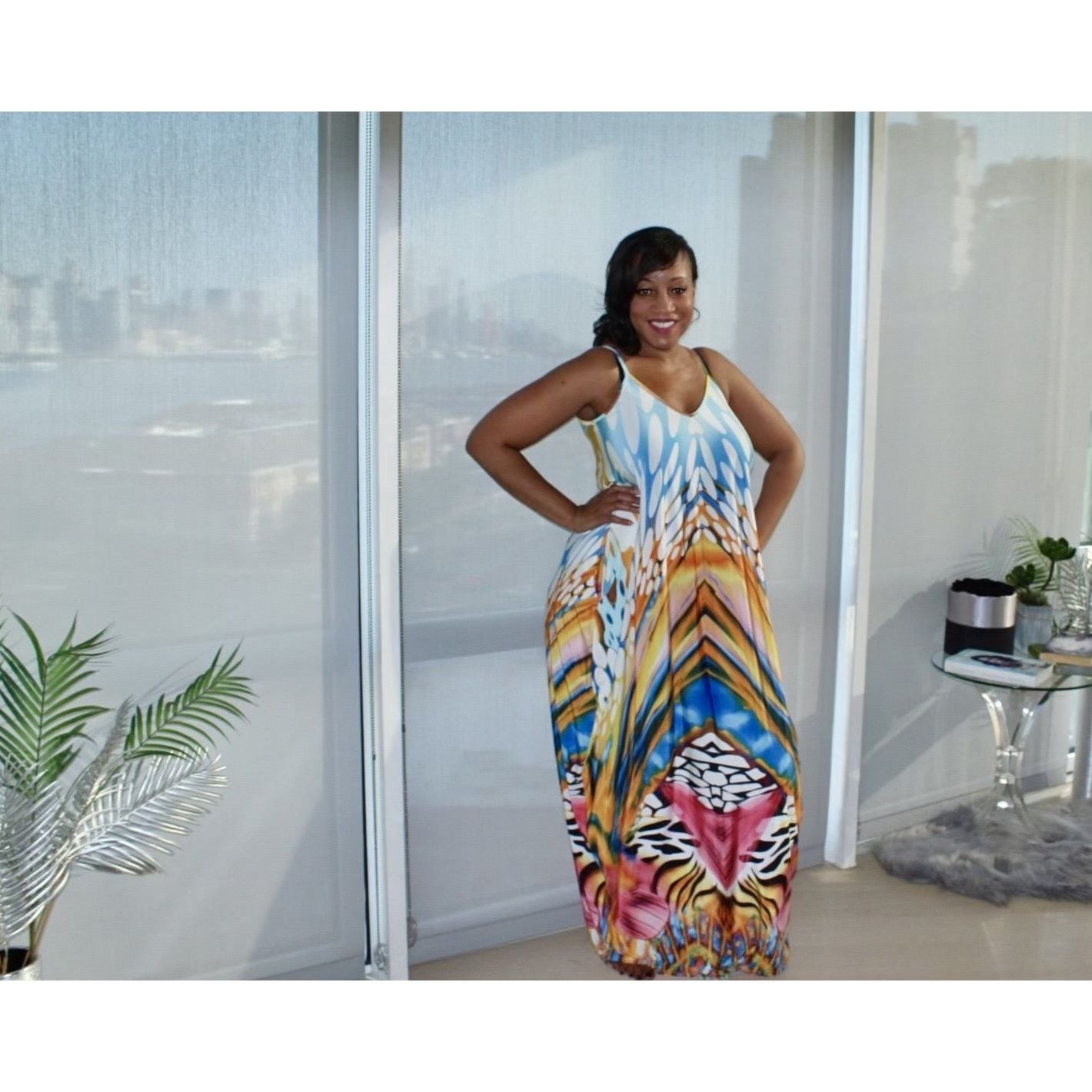 Sunsets & Butterflies Tank Dress ***FITS PLUS***