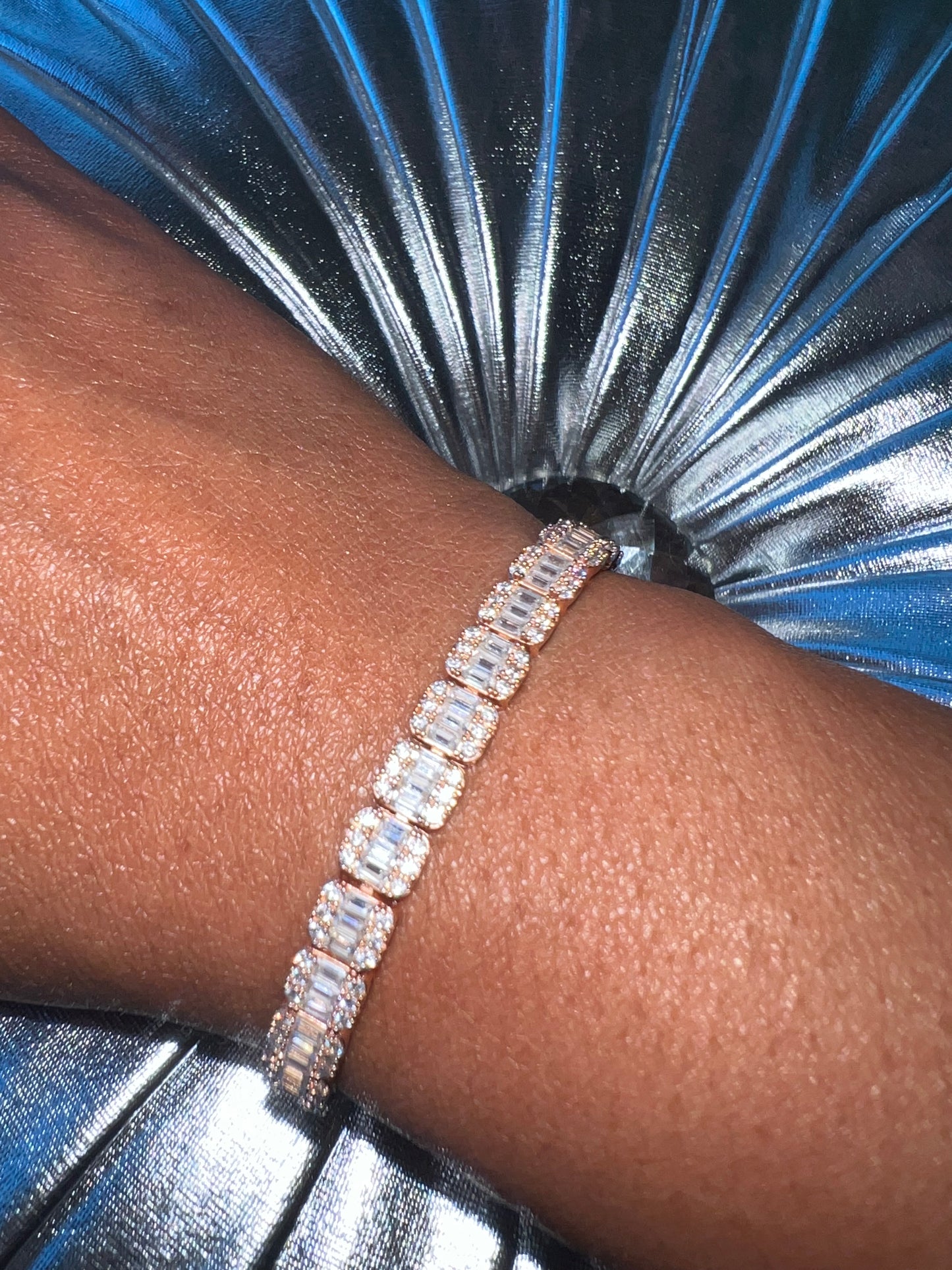 Emerald City Rose Gold Bracelet