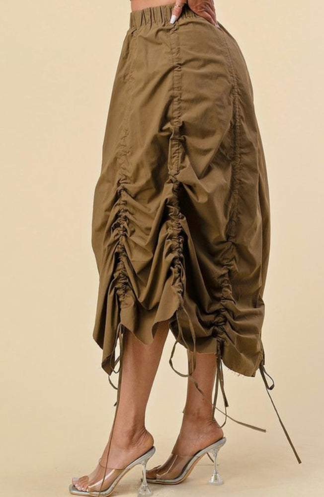 Drawn To You Midi Skirt