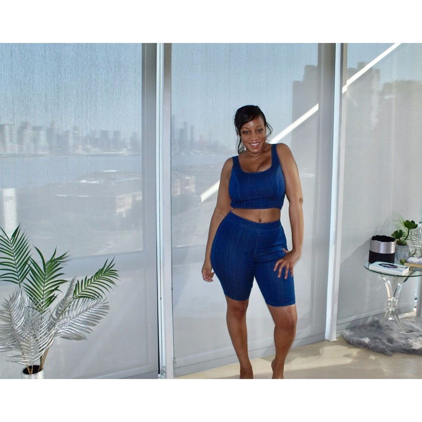 She's A Rider Denim Set