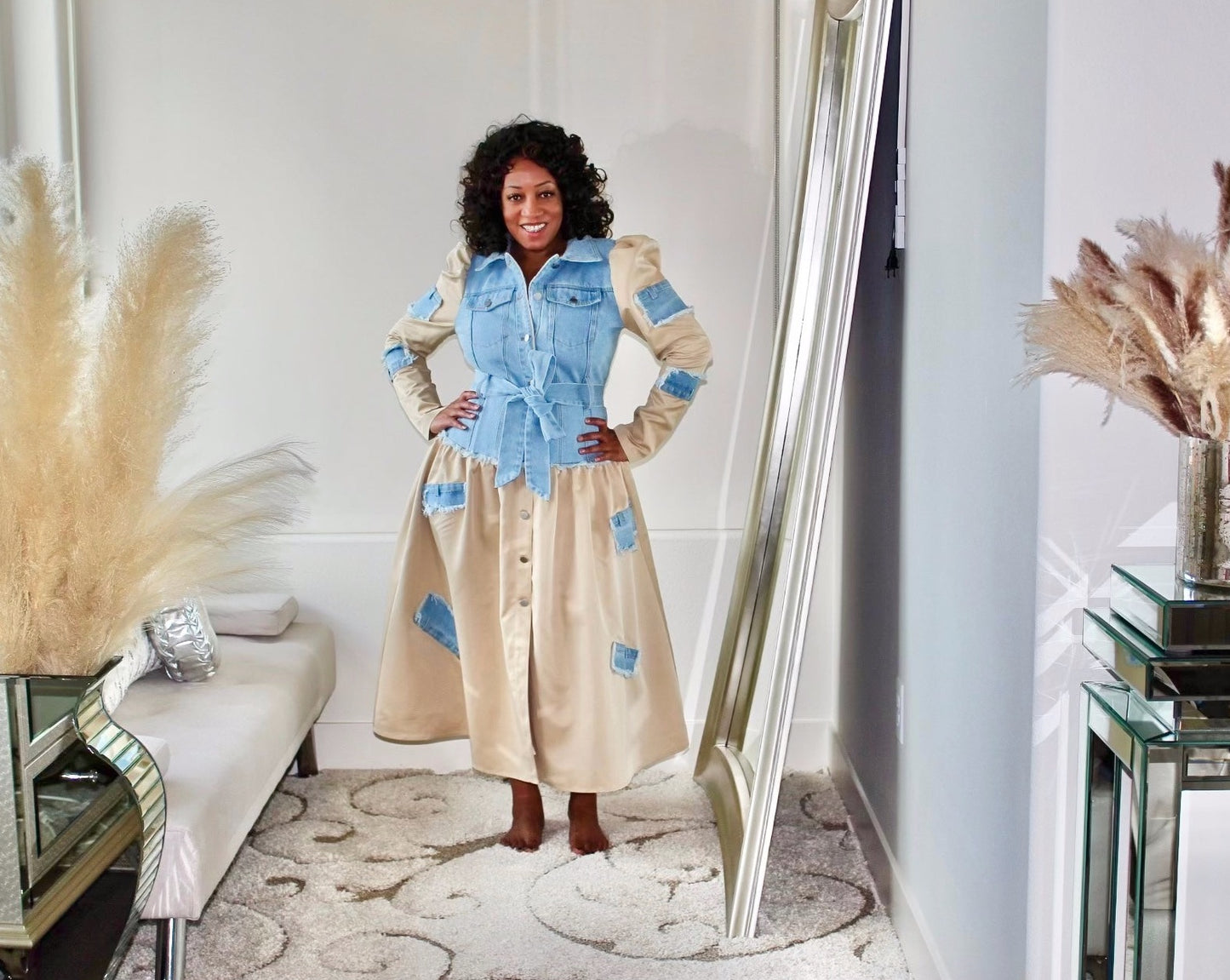 Take Me To Paris Trench Coat Dress