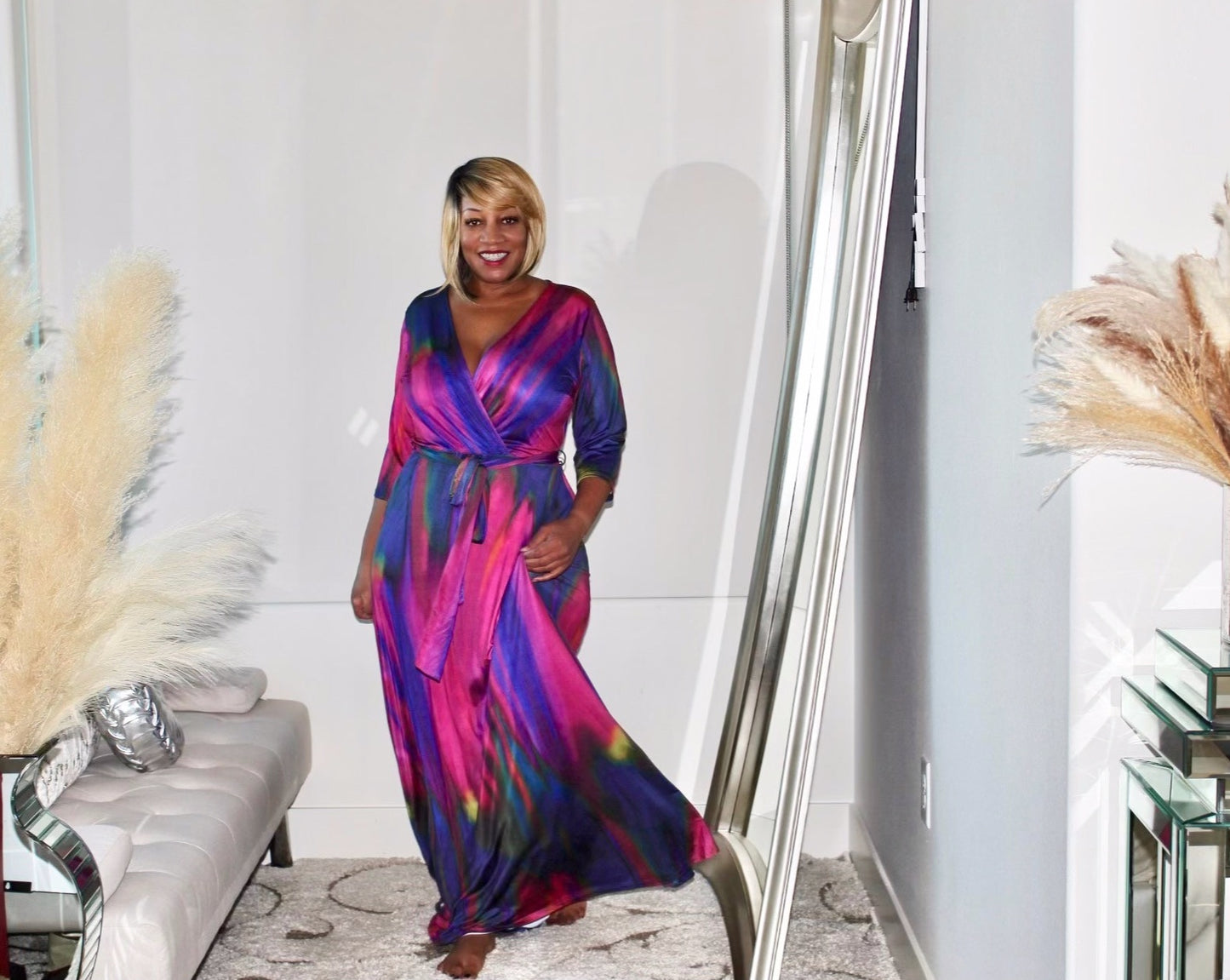 Valerie Ombre Maxi Dress