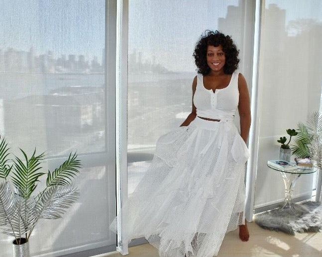 Damsel Mesh Maxi Skirt *Two colors*