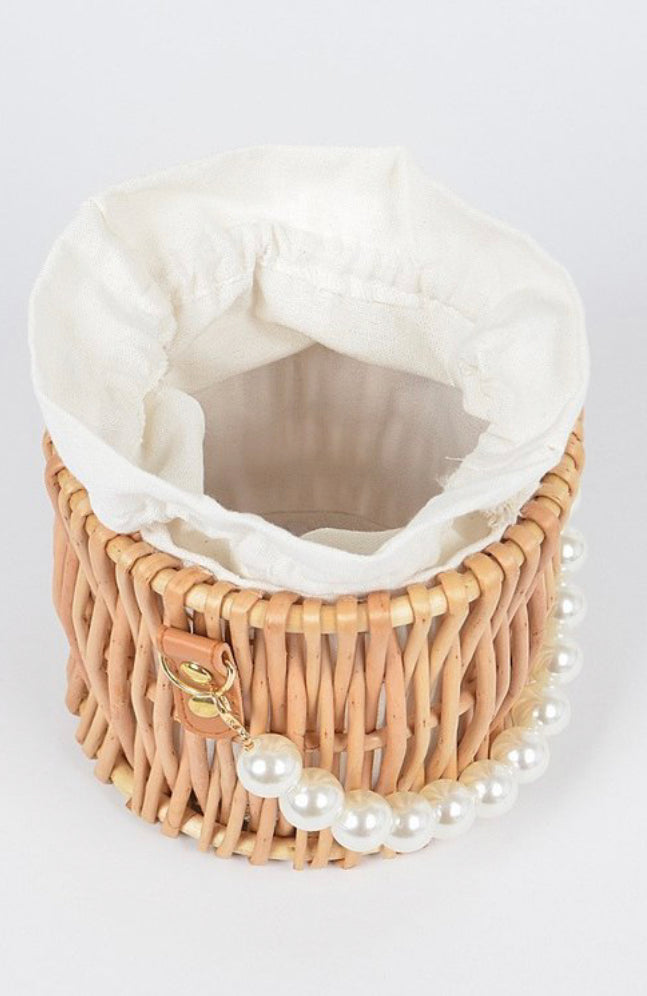 Clutch My Pearls Bucket Bag
