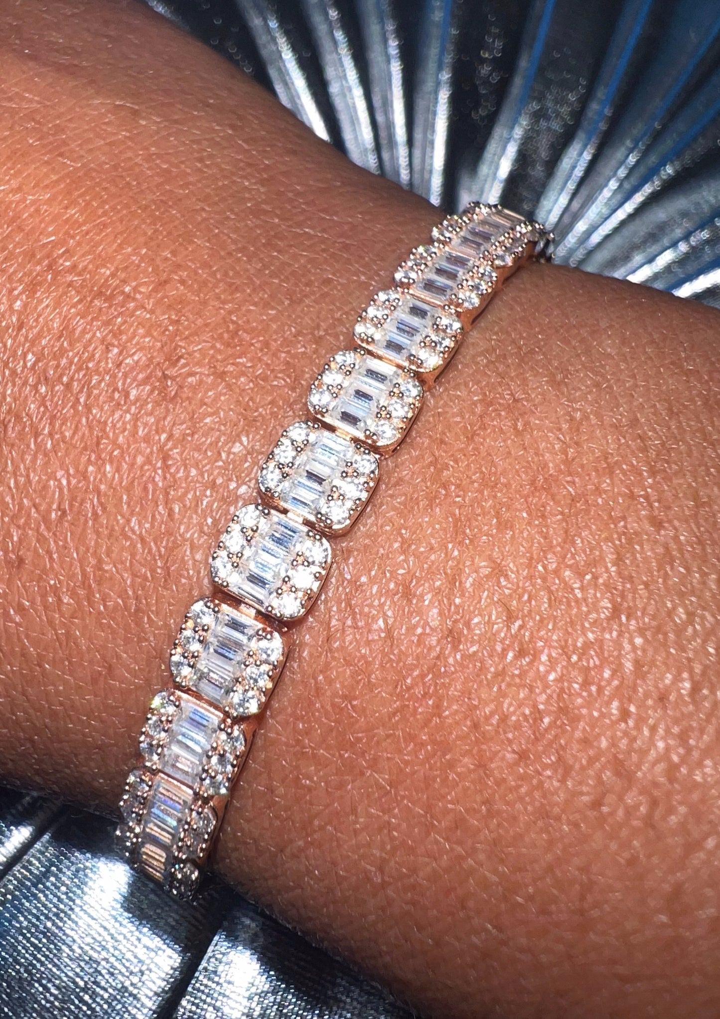 Emerald City Rose Gold Bracelet