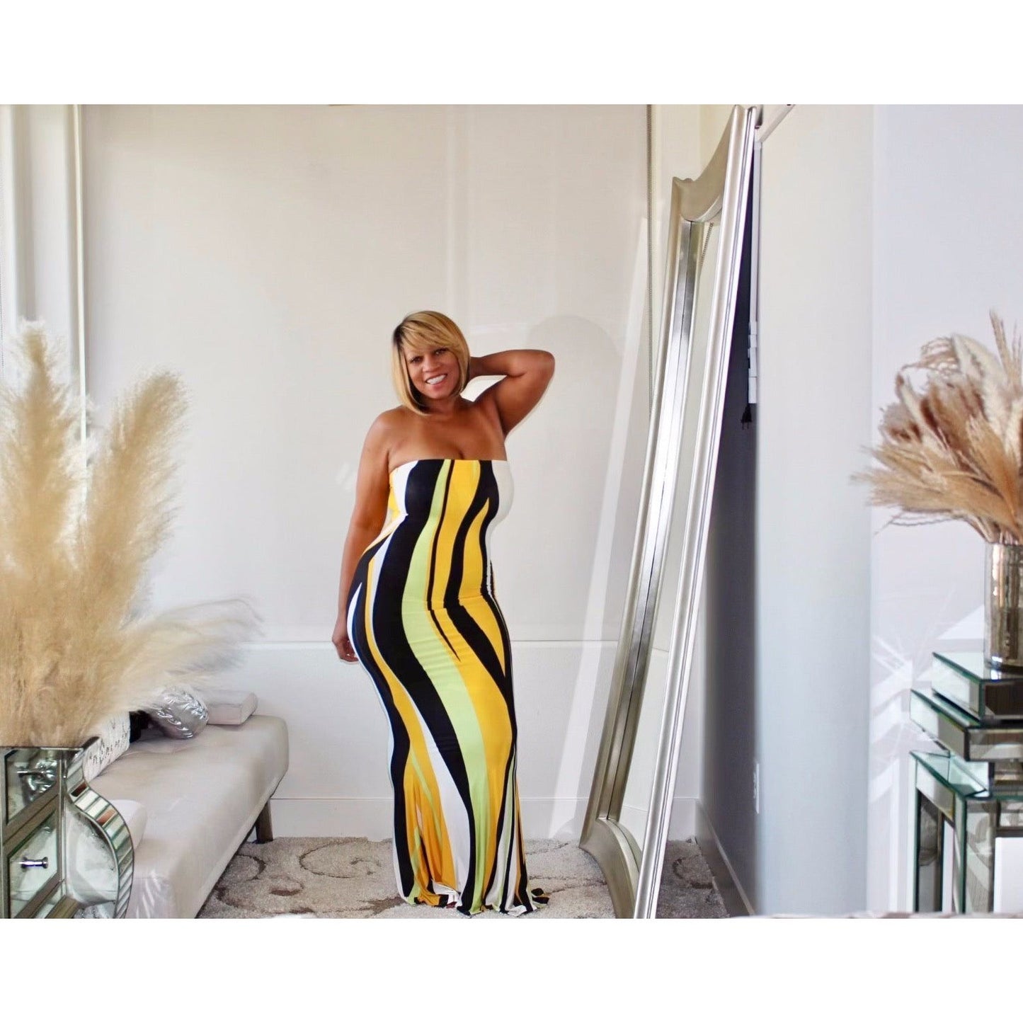 Stop Playin' With Me Maxi Dress