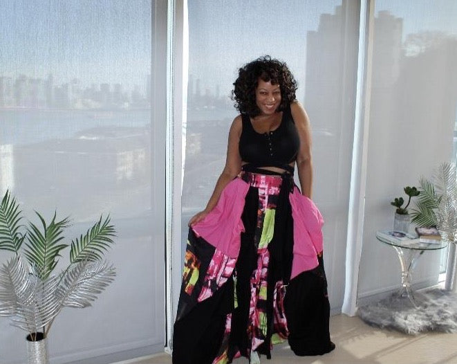 Damsel Neon Maxi Skirt