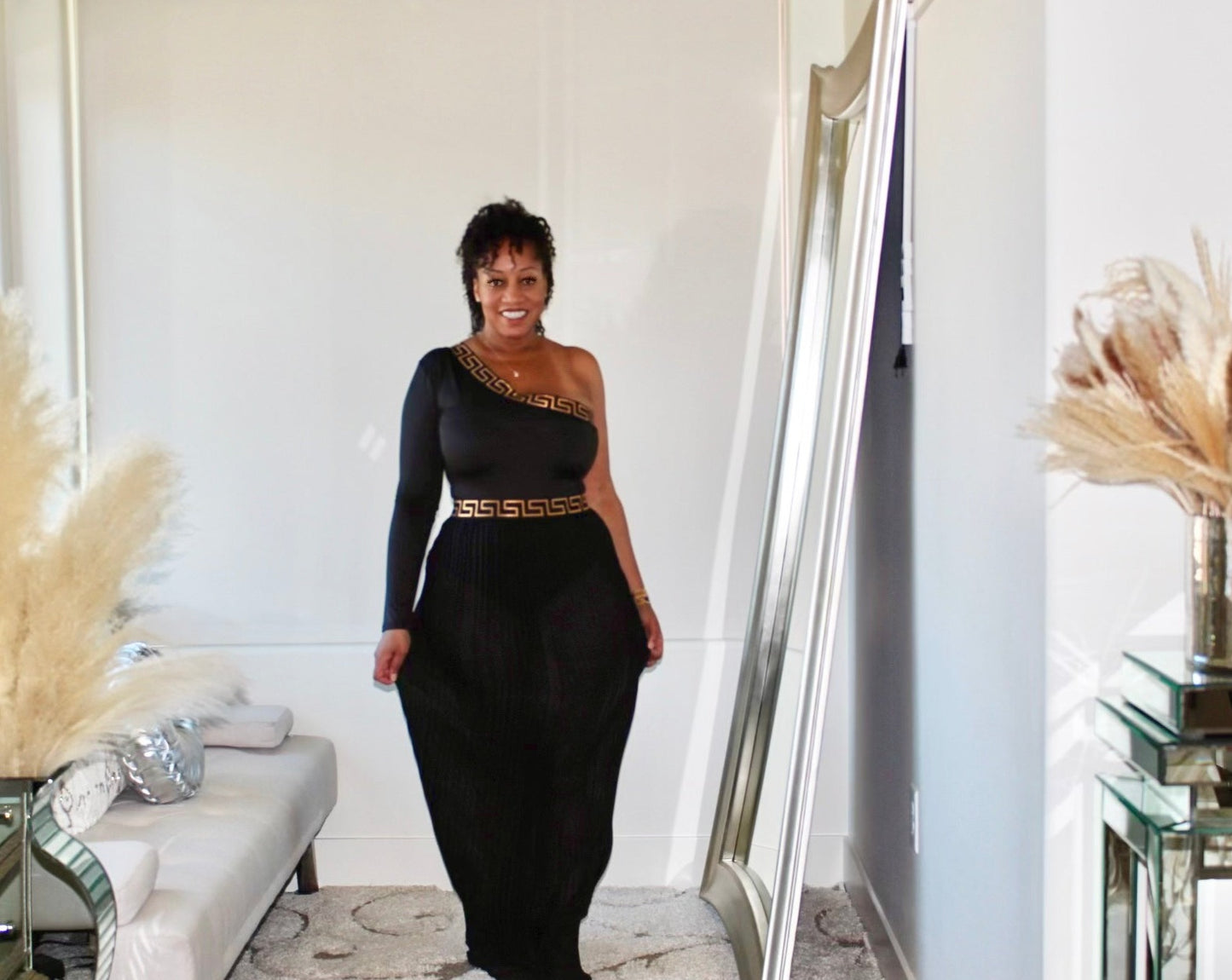 Athena Grecian Goddess Skirt Set