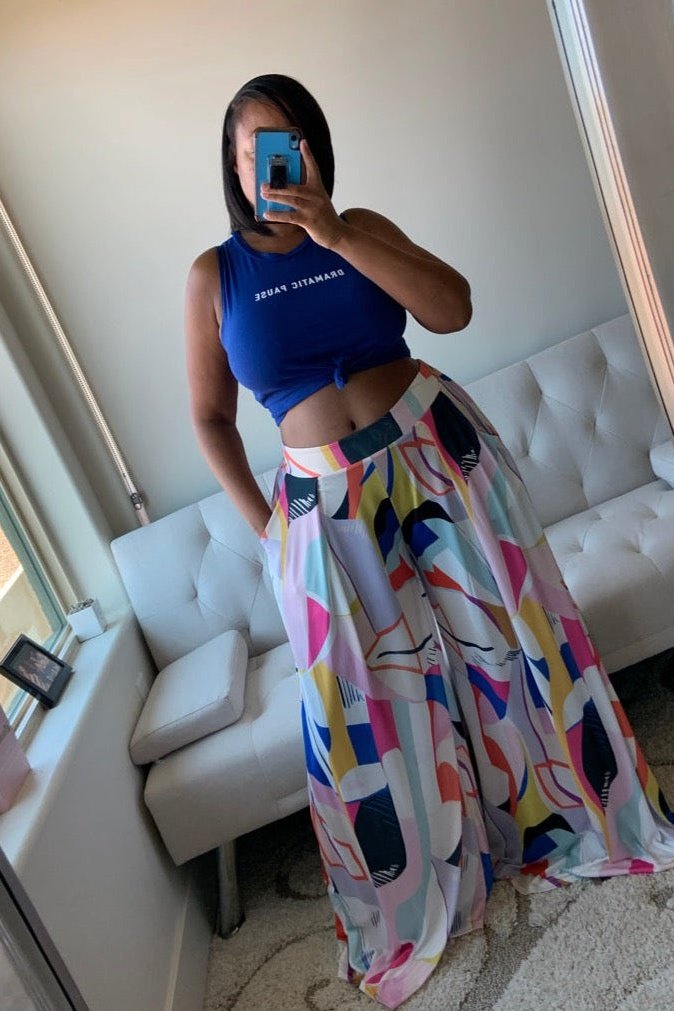 Dramatic Pause Crop Top