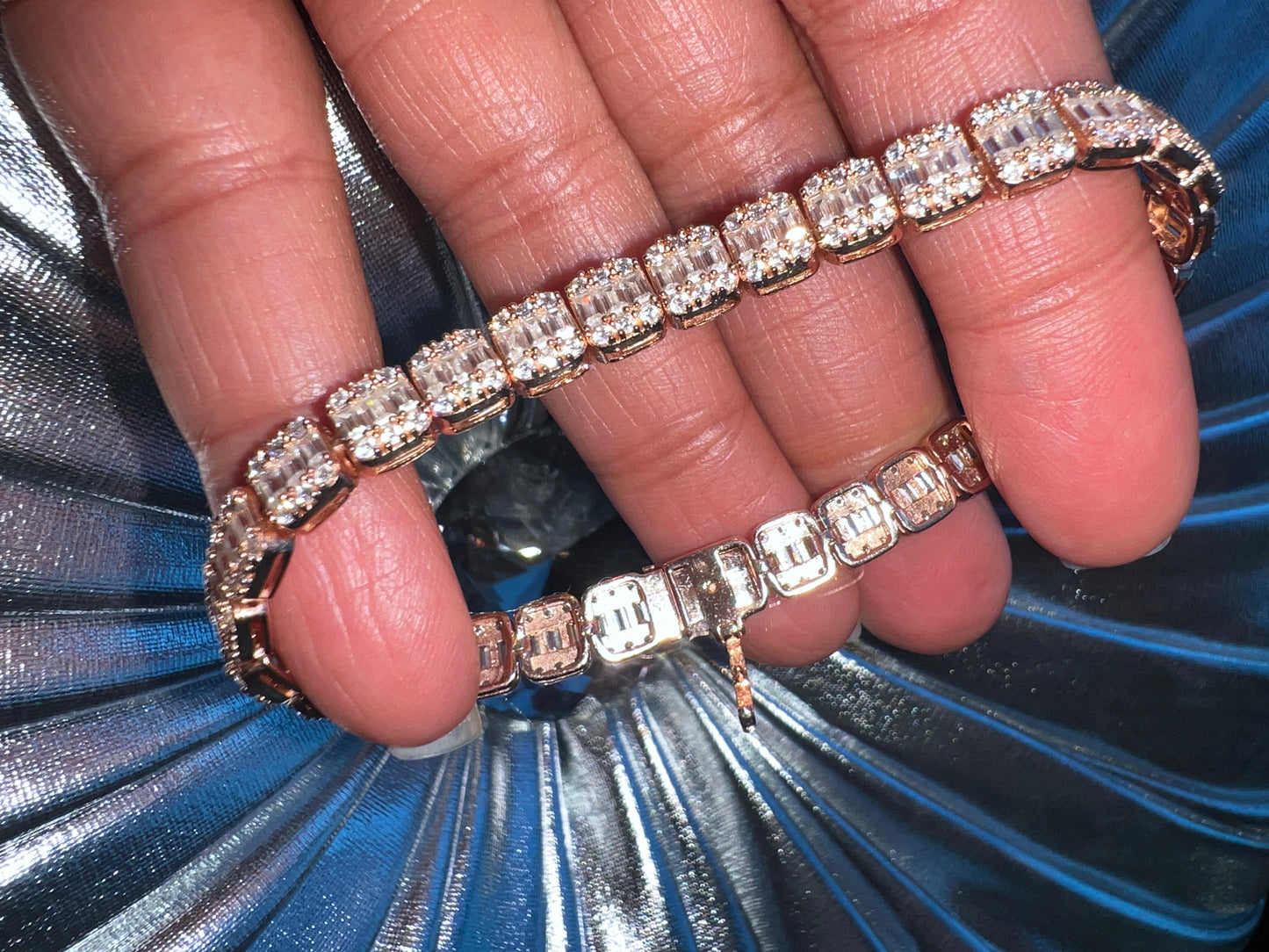 Emerald City Rose Gold Bracelet