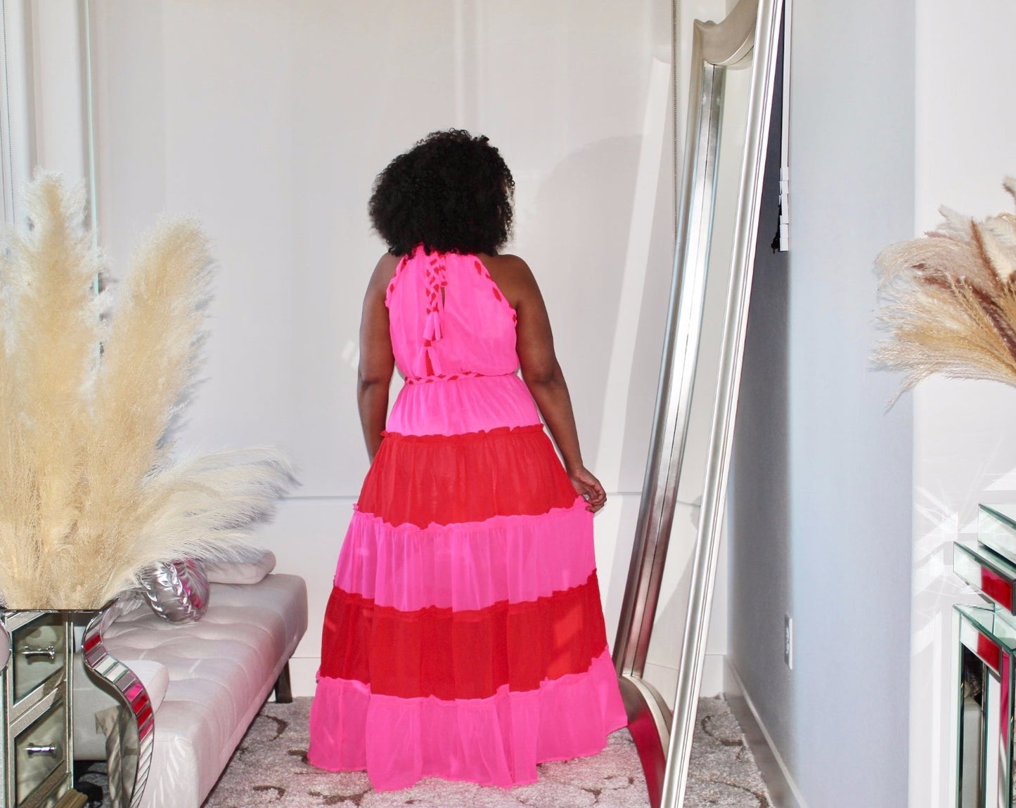 Strawberry Shortcake Maxi Dress