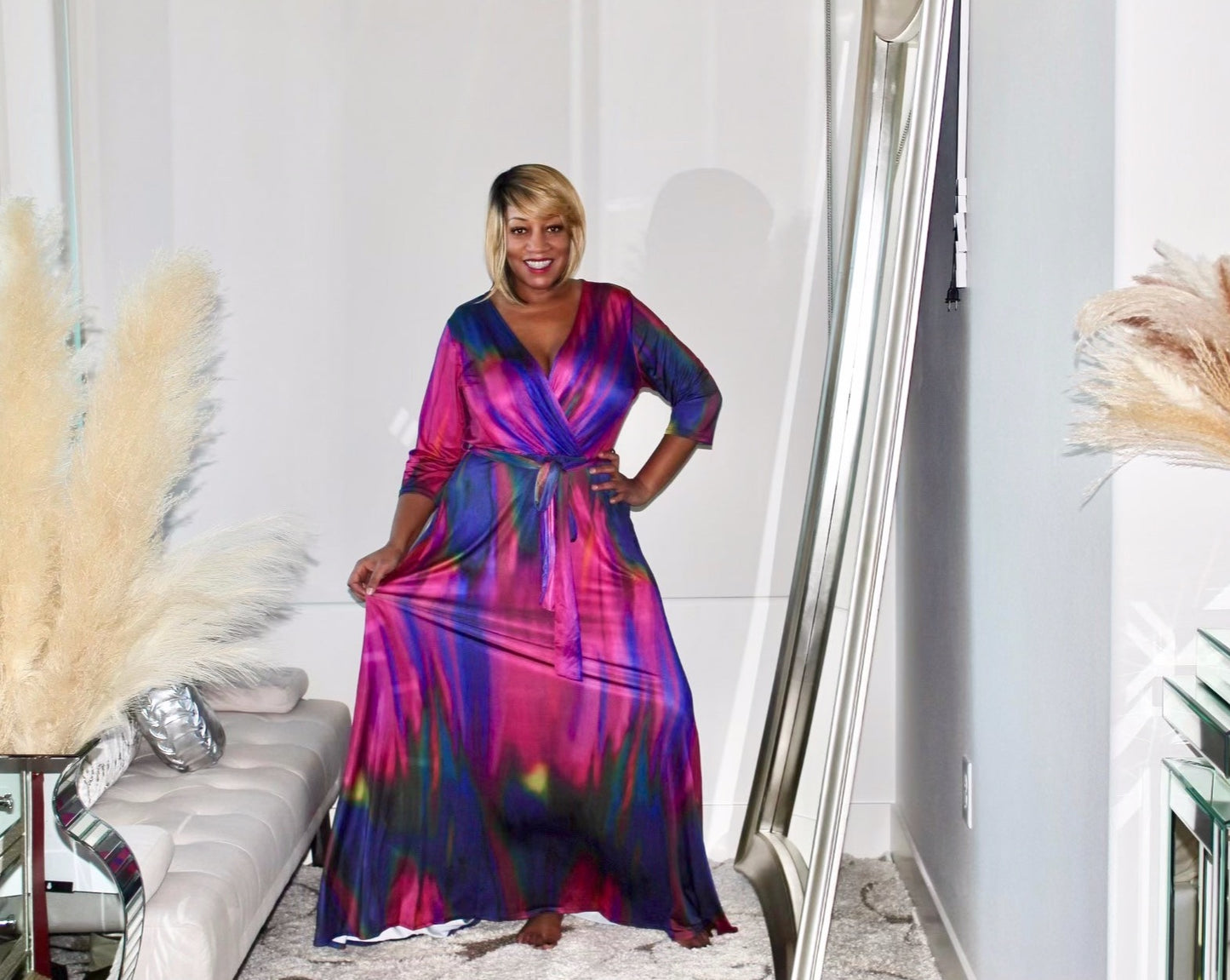 Valerie Ombre Maxi Dress