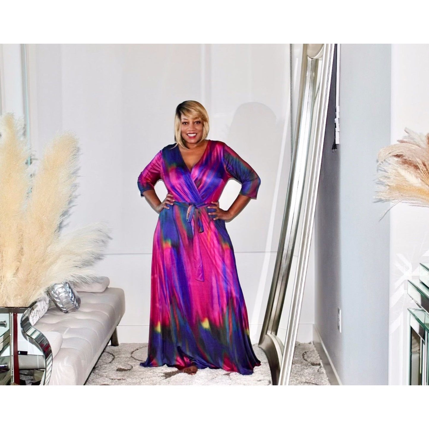 Valerie Ombre Maxi Dress