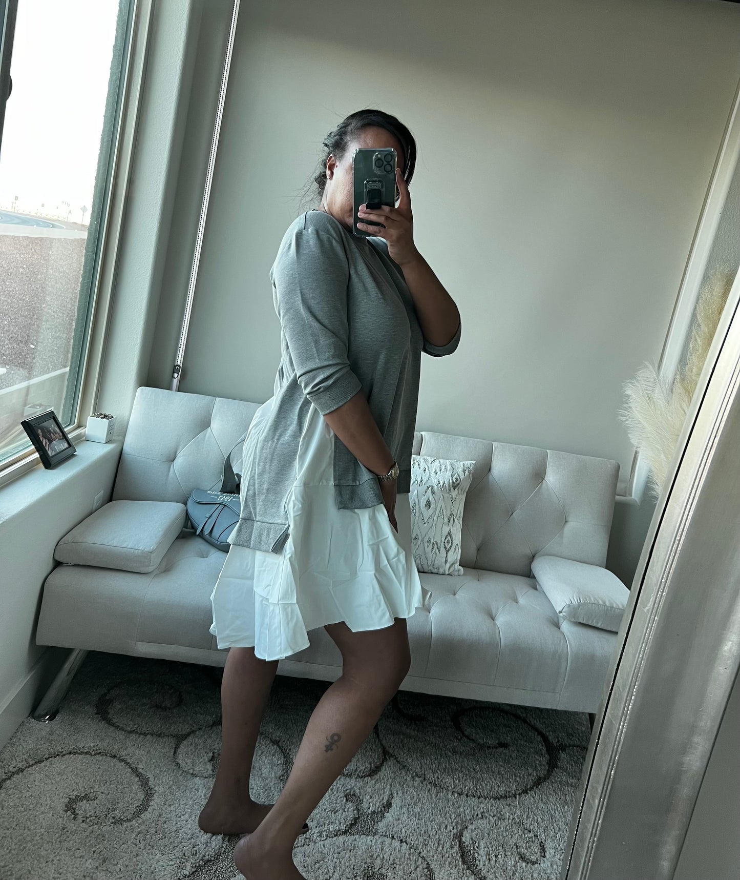 Chelsea Color-block Midi Dress