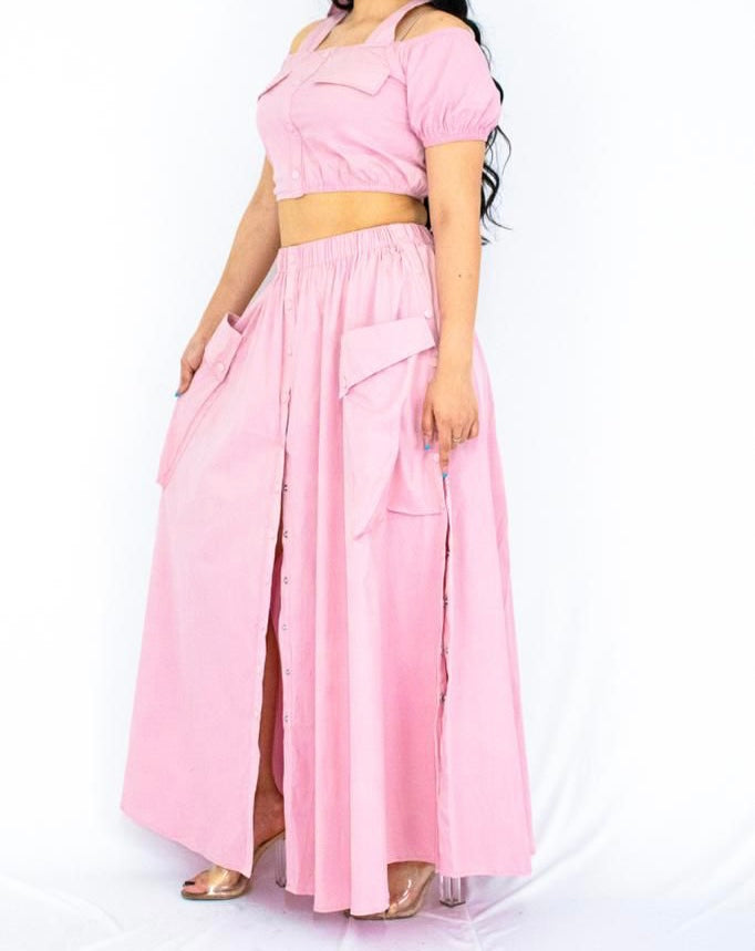 Oh You Snappin’ Skirt Set