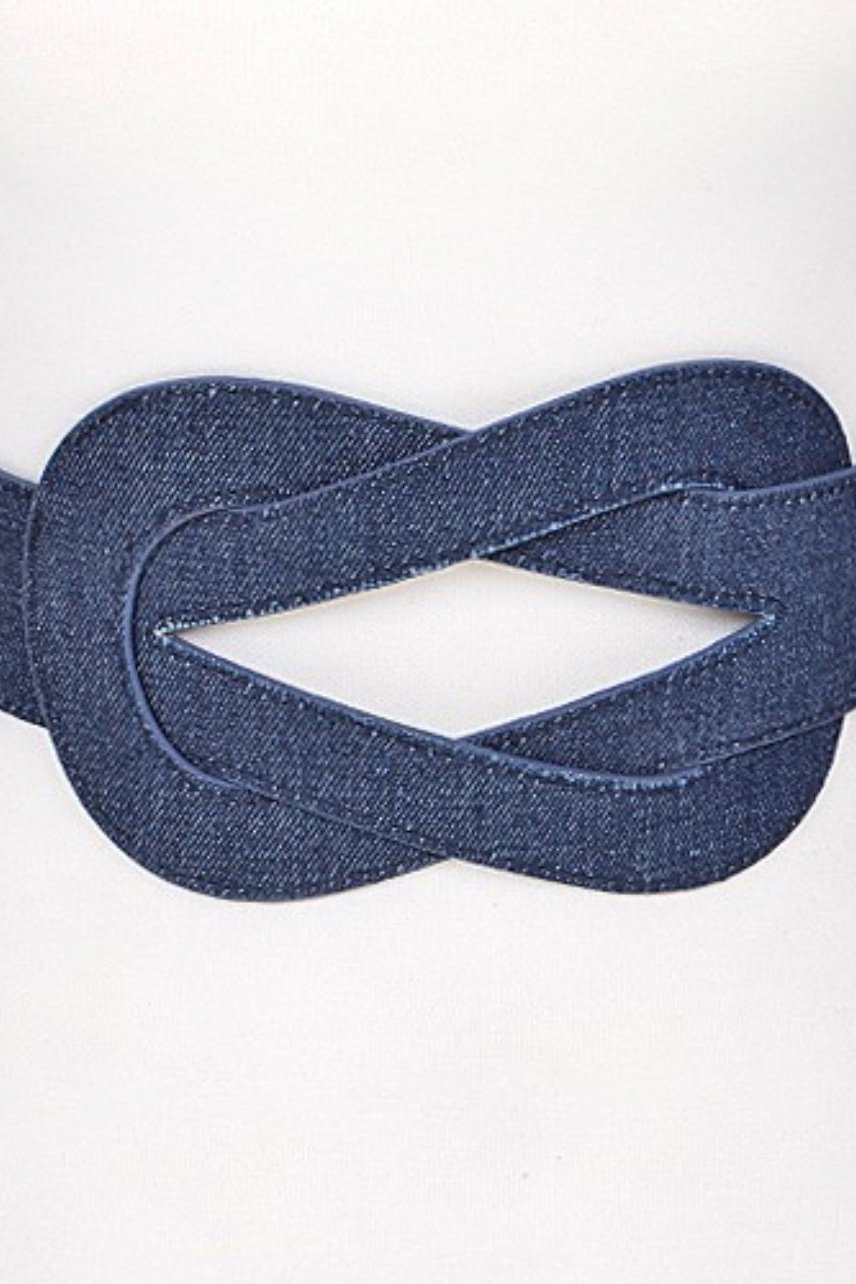 Denim Knot Belt