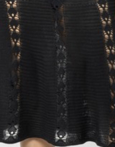 Chic In Crochet Midi Dress