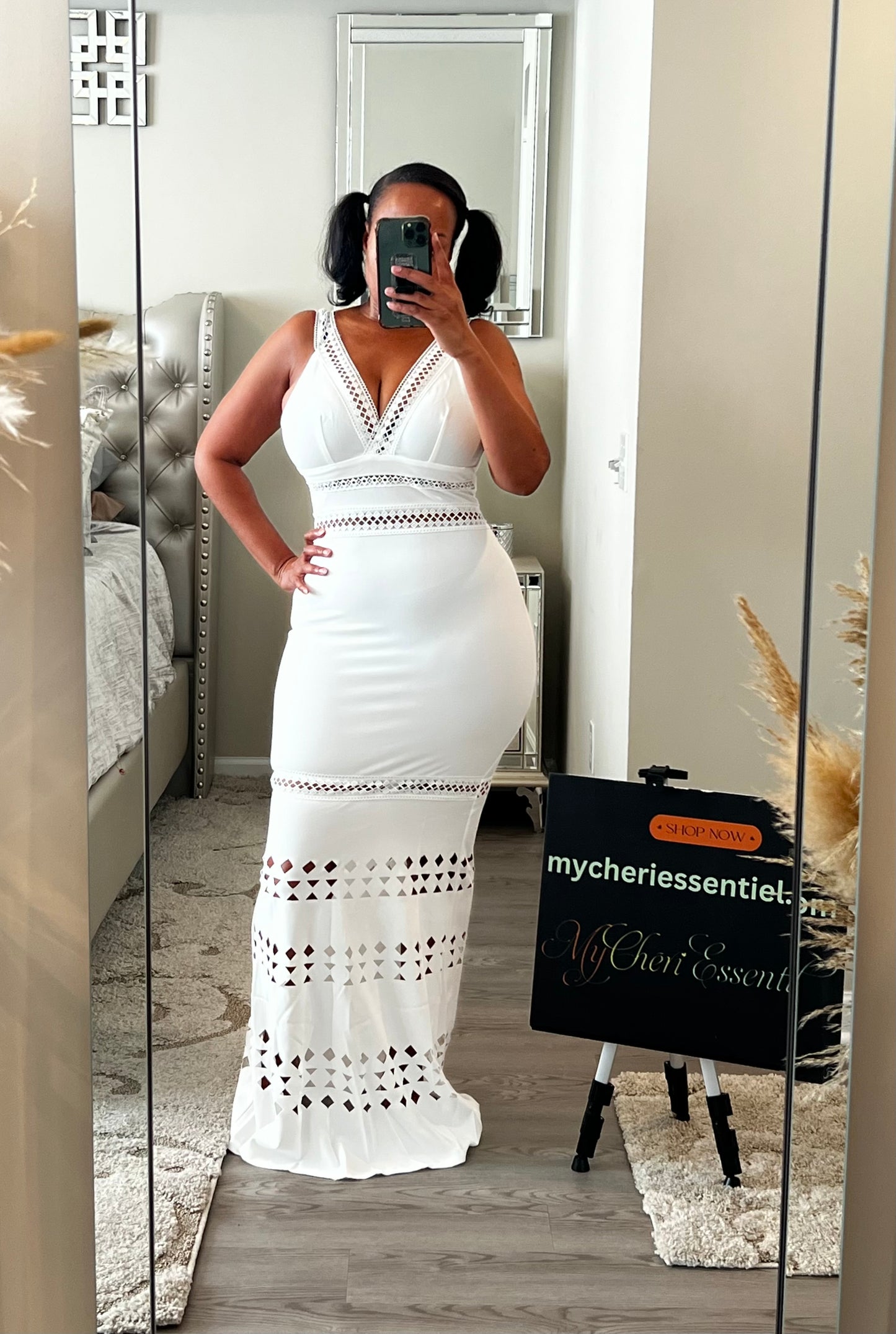 Cut It Out Maxi Dress SHIPS 4/21 *RED & WHITE WILL NOT RESTOCK*