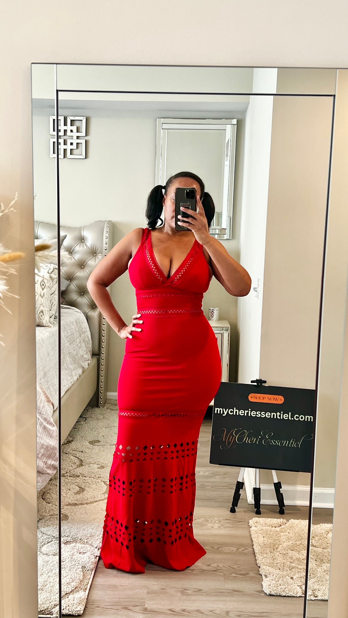 Cut It Out Maxi Dress SHIPS 4/21 *RED & WHITE WILL NOT RESTOCK*