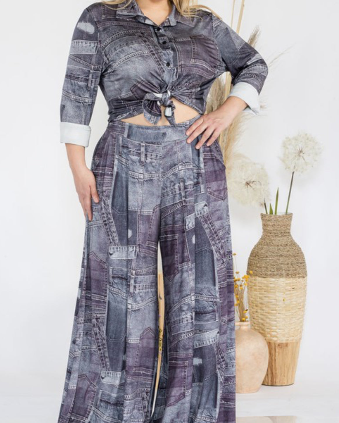 Mia Wide Leg Pants SHIPS 5/10