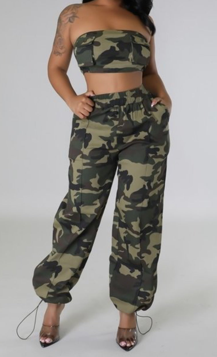 Army Fatigue Pant Set