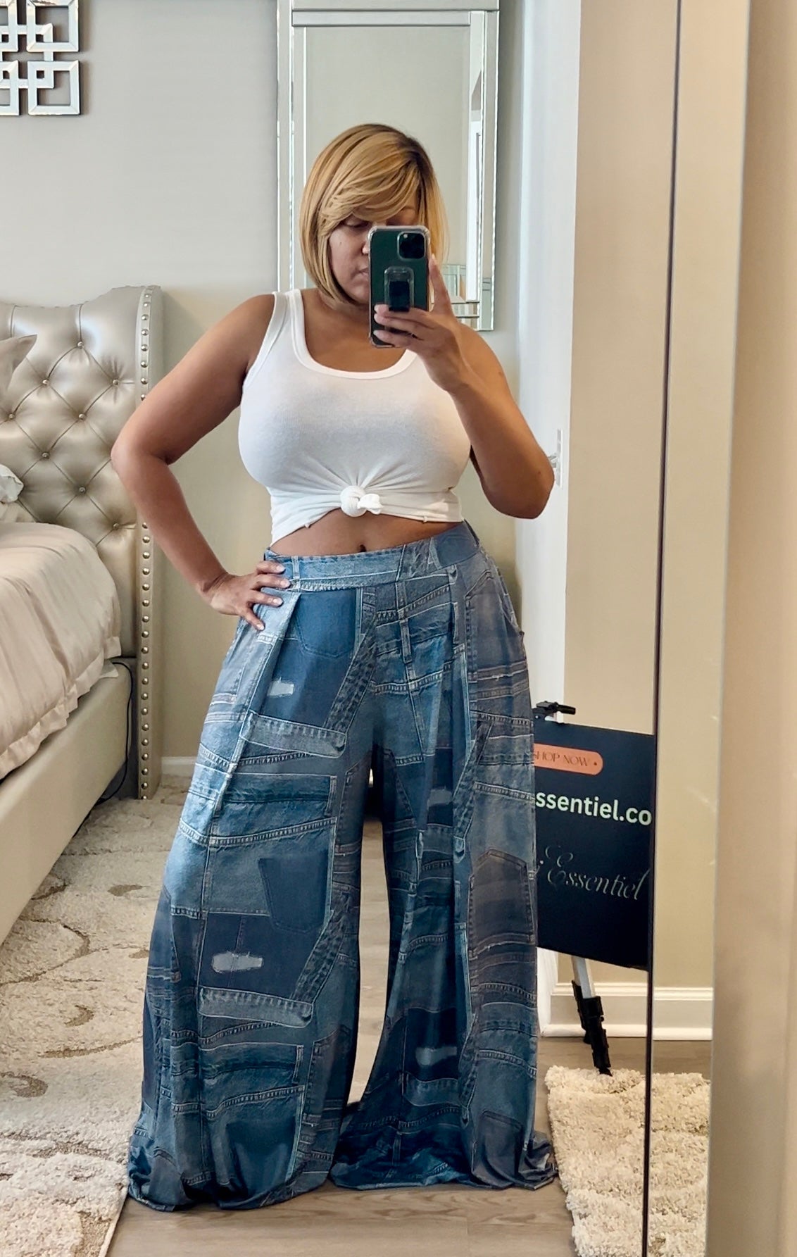 Mia Wide Leg Pants SHIPS 5/10