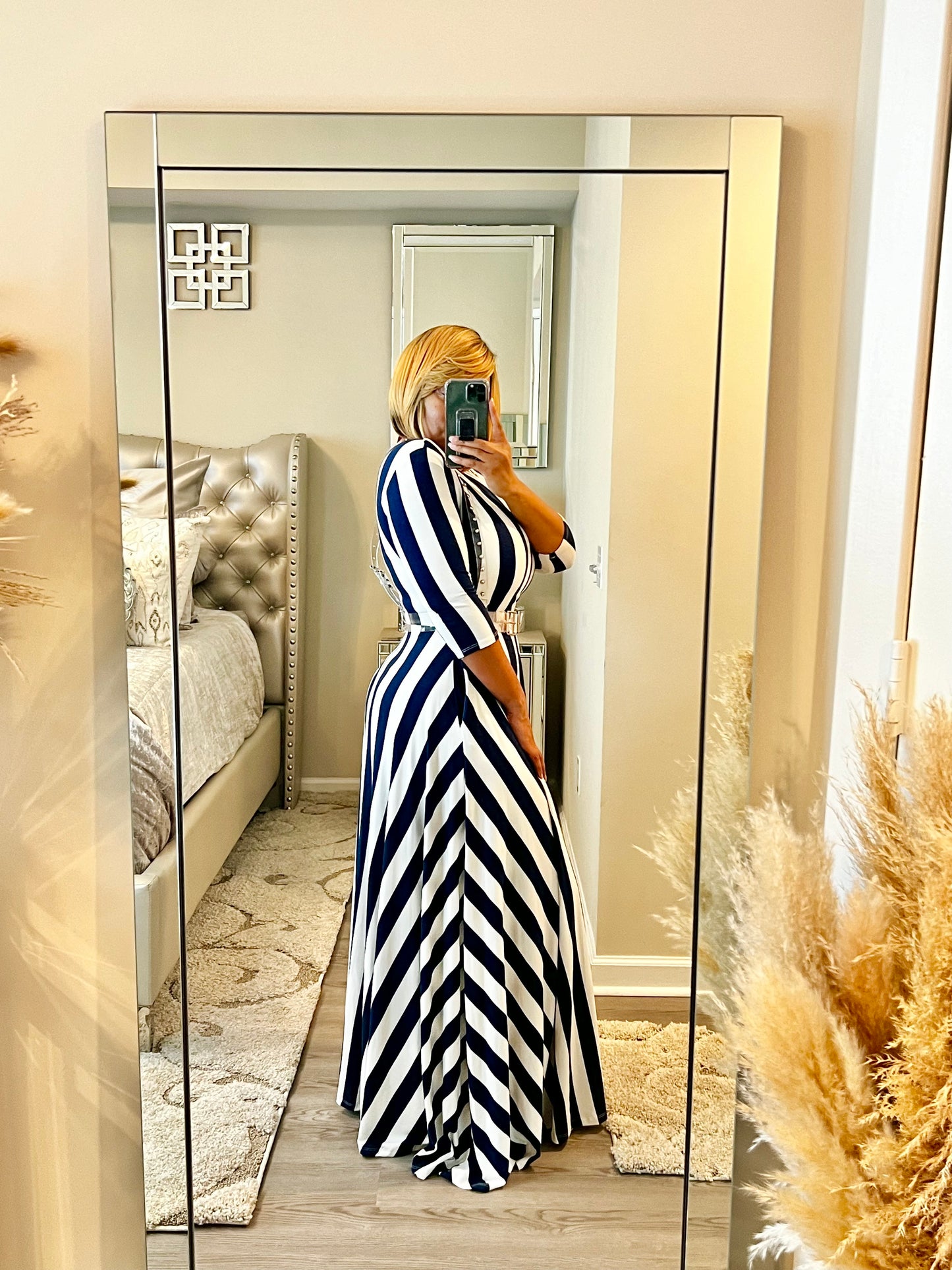MyCheri V-neck Maxi Dress