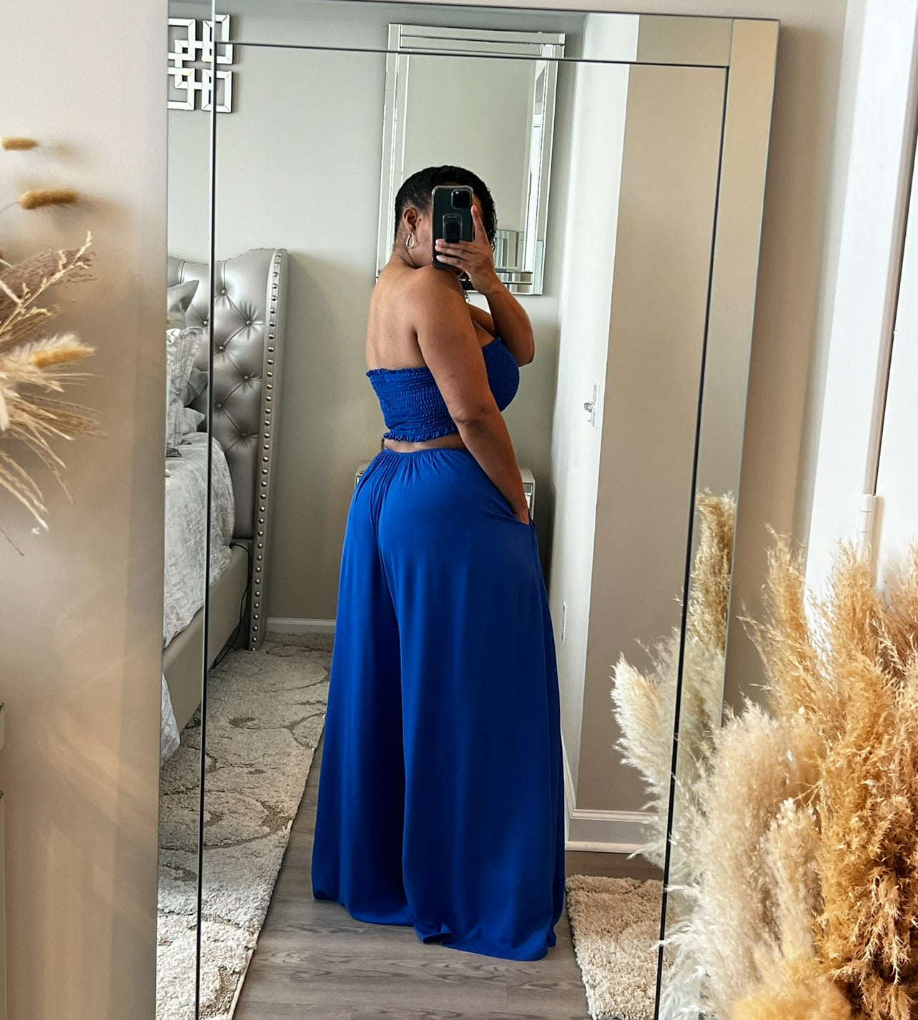Never Feeling Blue Maxi Dress & Jumpsuit