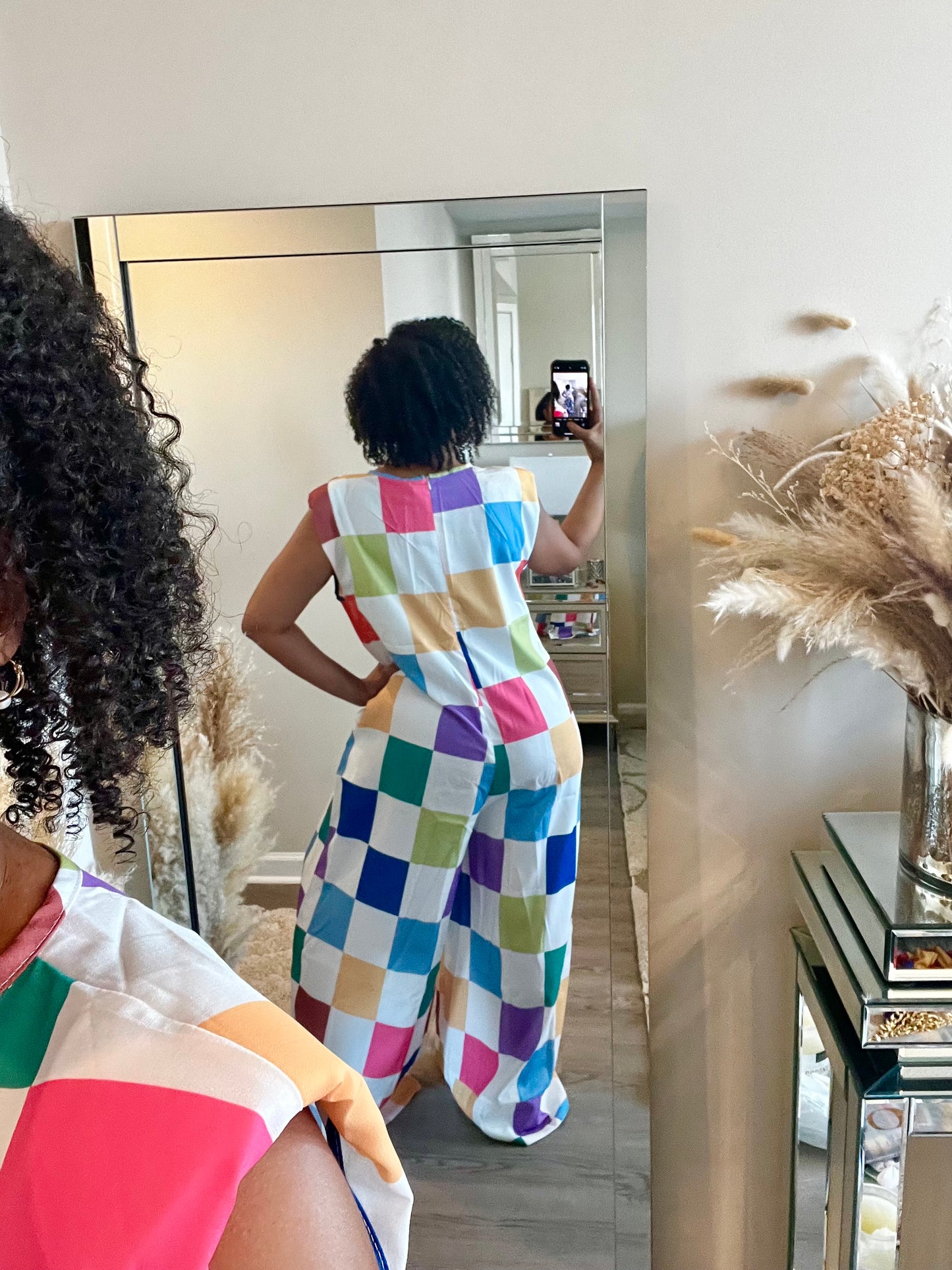 Checkered Past Jumpsuit ***READ DESCRIPTION BEFORE ORDERING***
