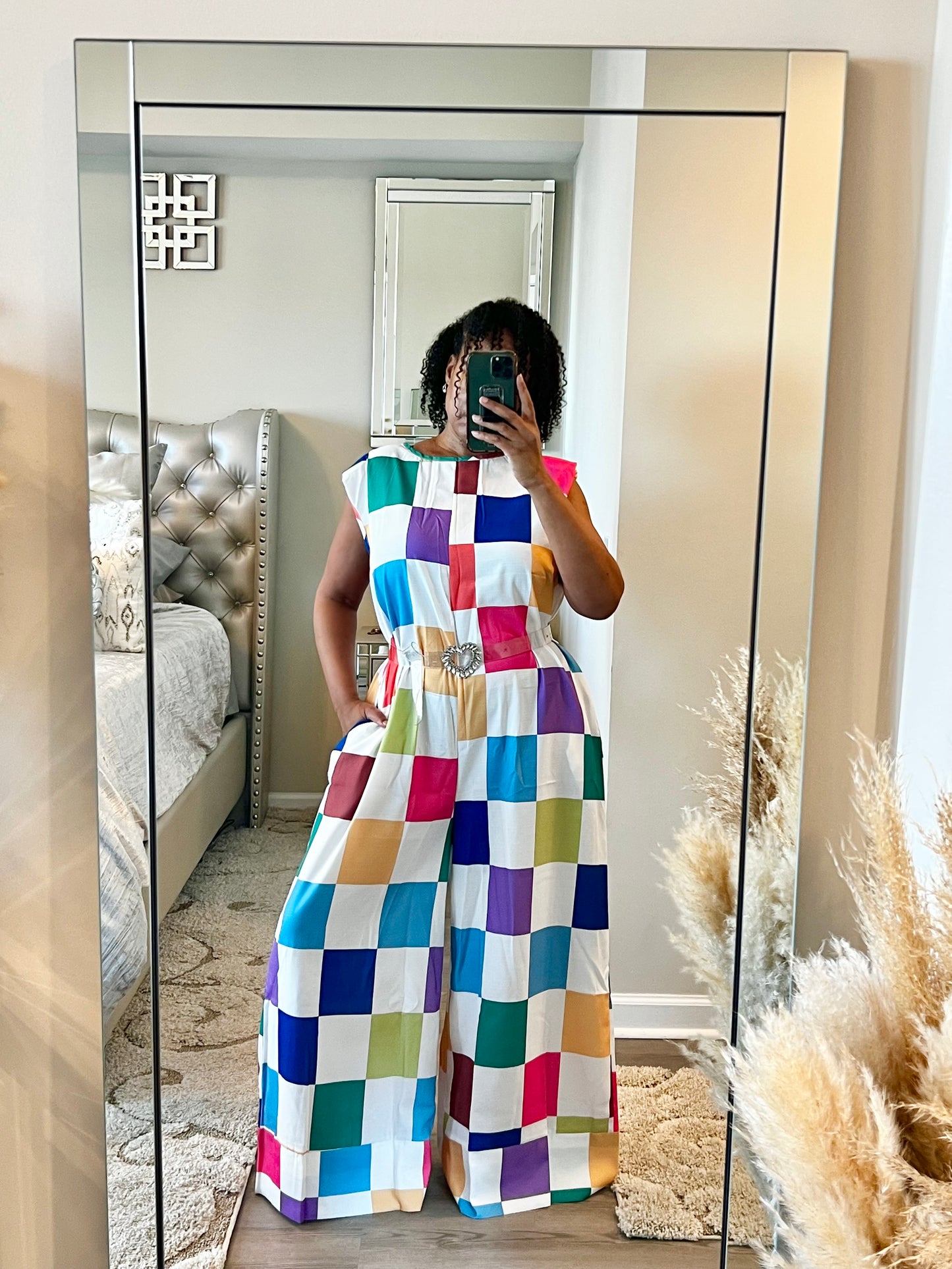 Checkered Past Jumpsuit ***READ DESCRIPTION BEFORE ORDERING***