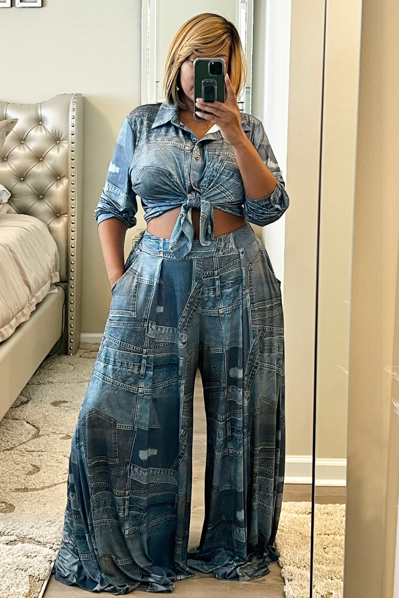 Mia Wide Leg Pants SHIPS 5/10