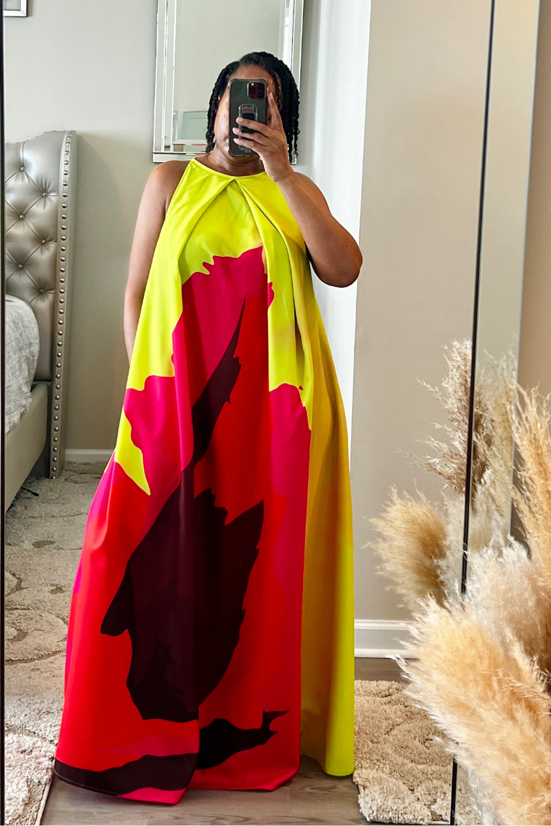 First Day Of Fall Maxi Dress ***READ DESCRIPTION BEFORE ORDERING***